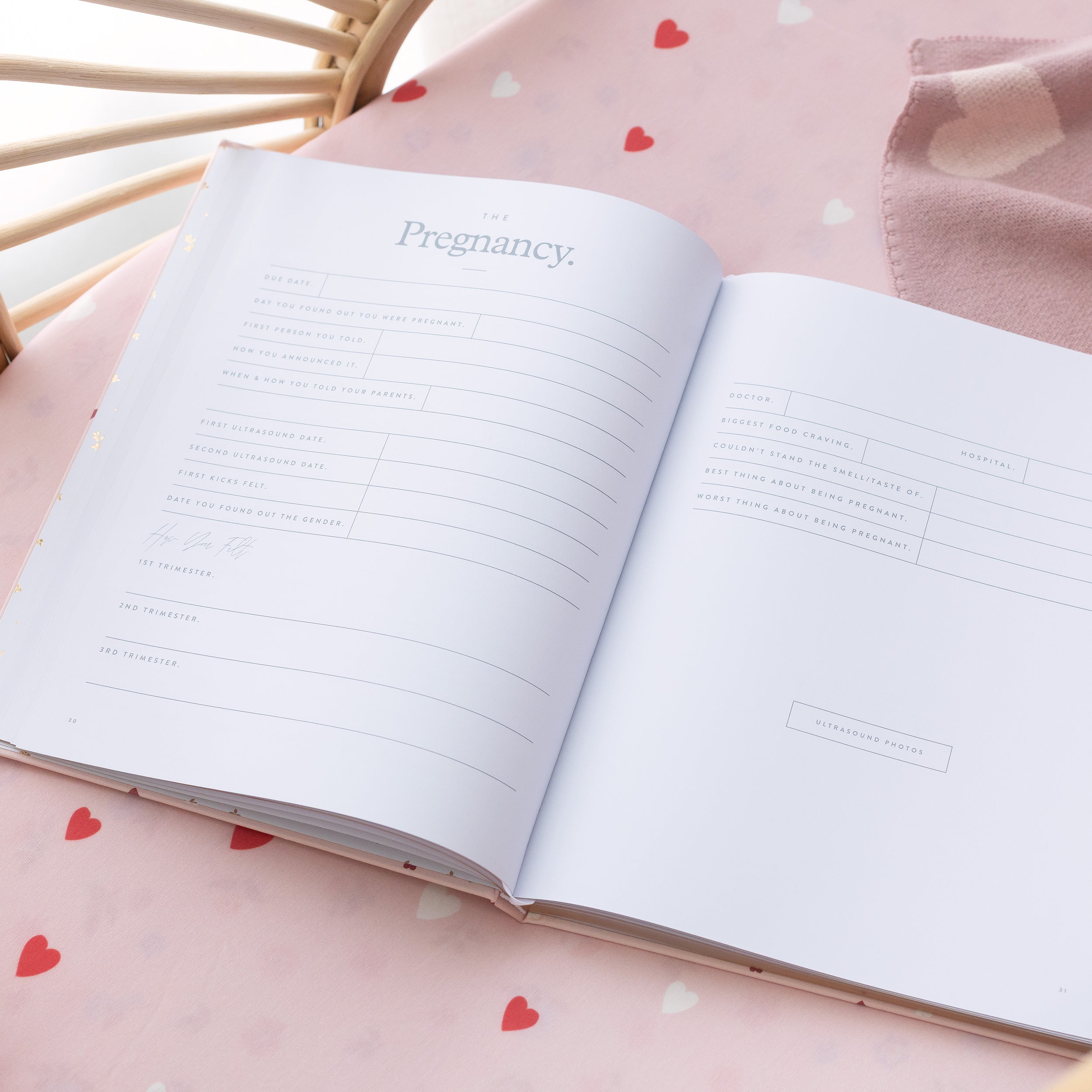 Baby Book Little Hearts - 3rd Edition - SECONDS