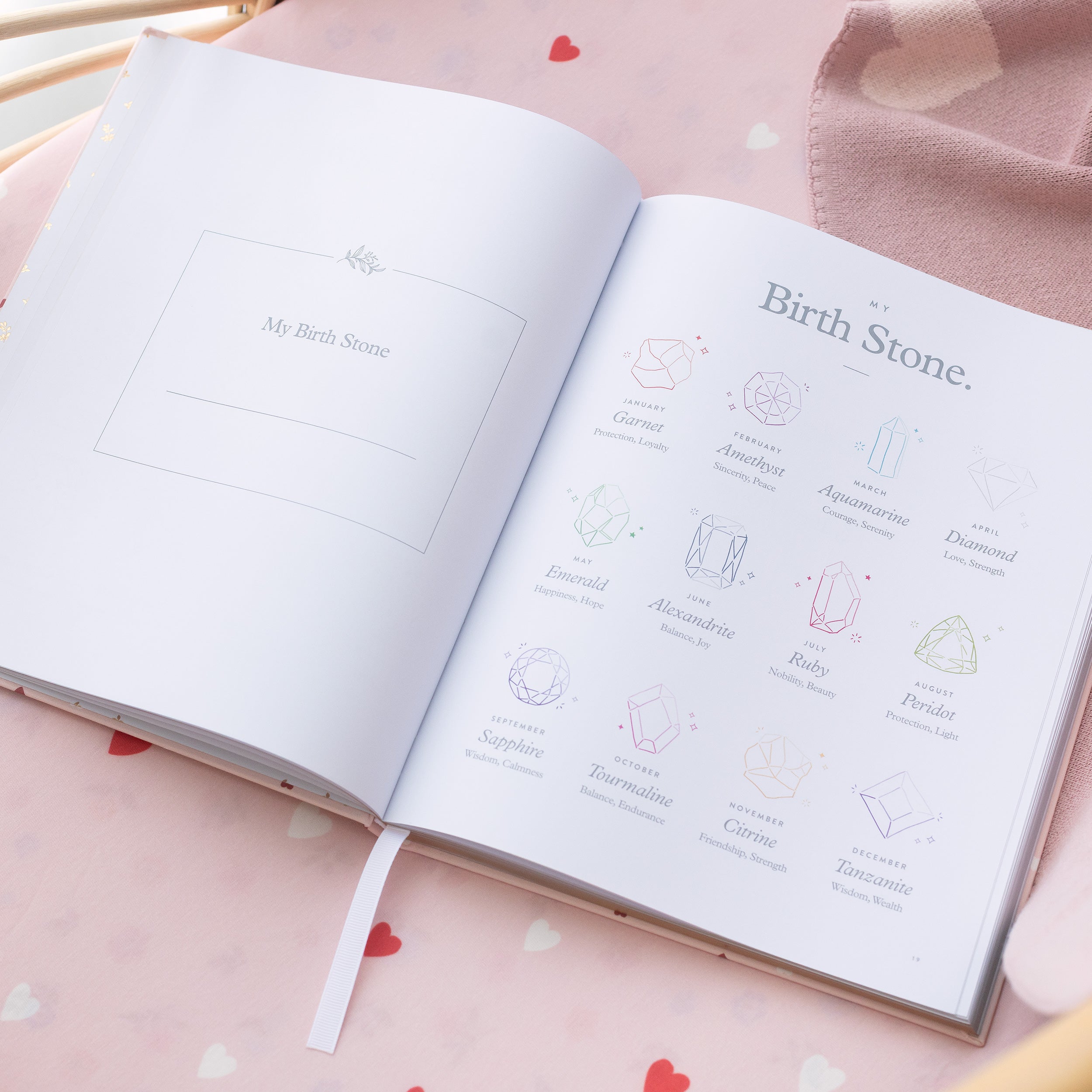 Baby Book Little Hearts - 3rd Edition - SECONDS