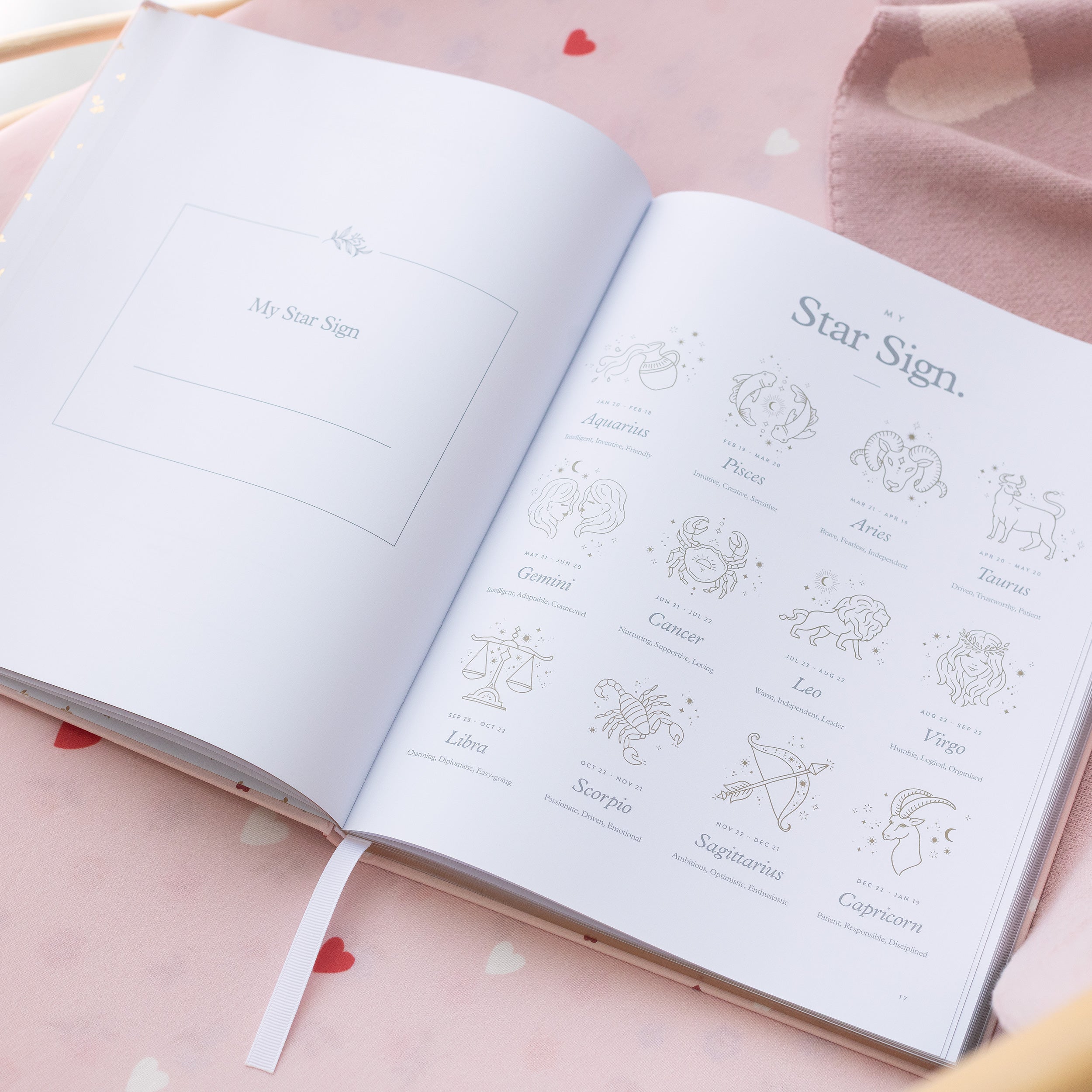 Baby Book Little Hearts - 3rd Edition - SECONDS