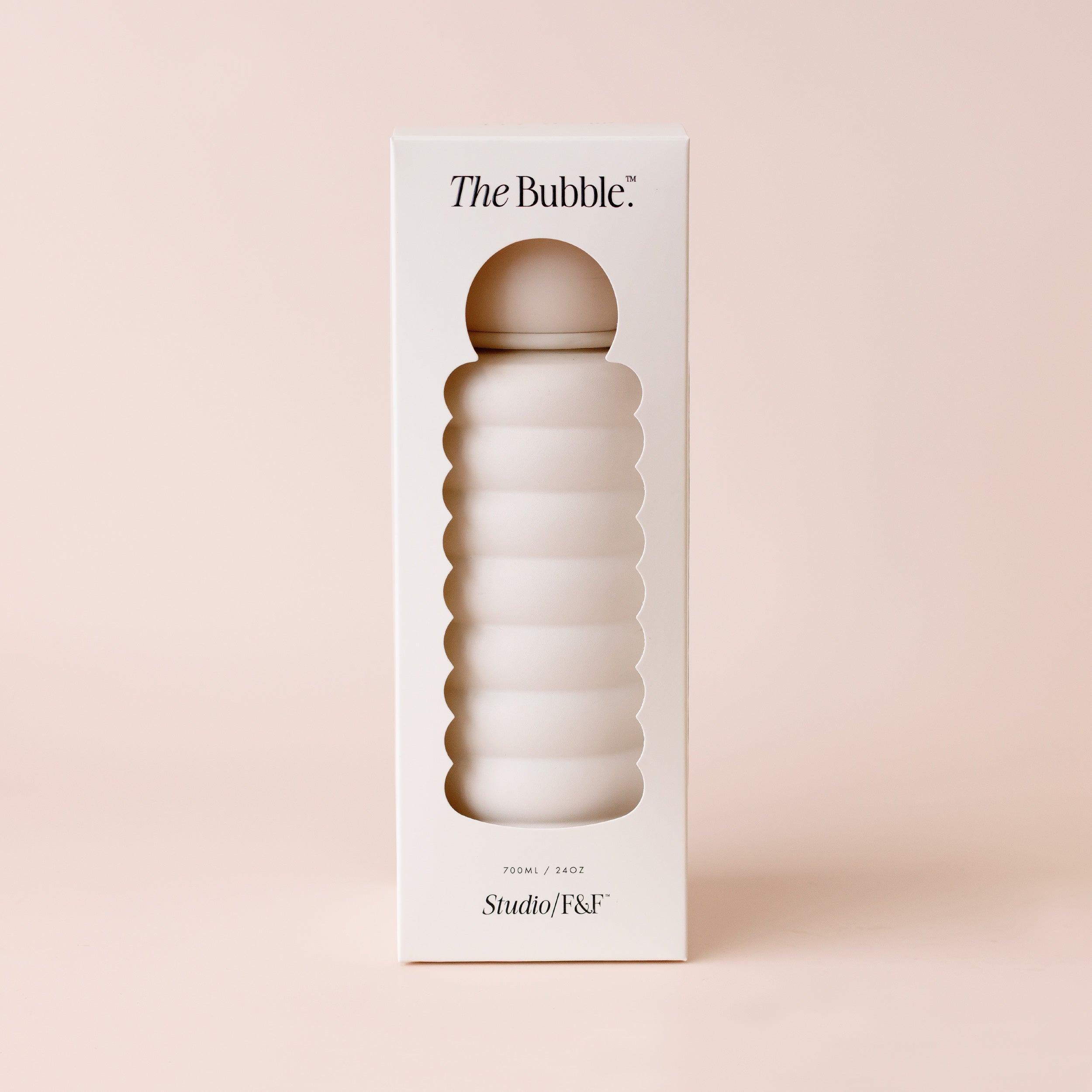 The Bubble Reusable Water Bottle 700ml - Vanilla - PRE-ORDER (LATE-APRIL)