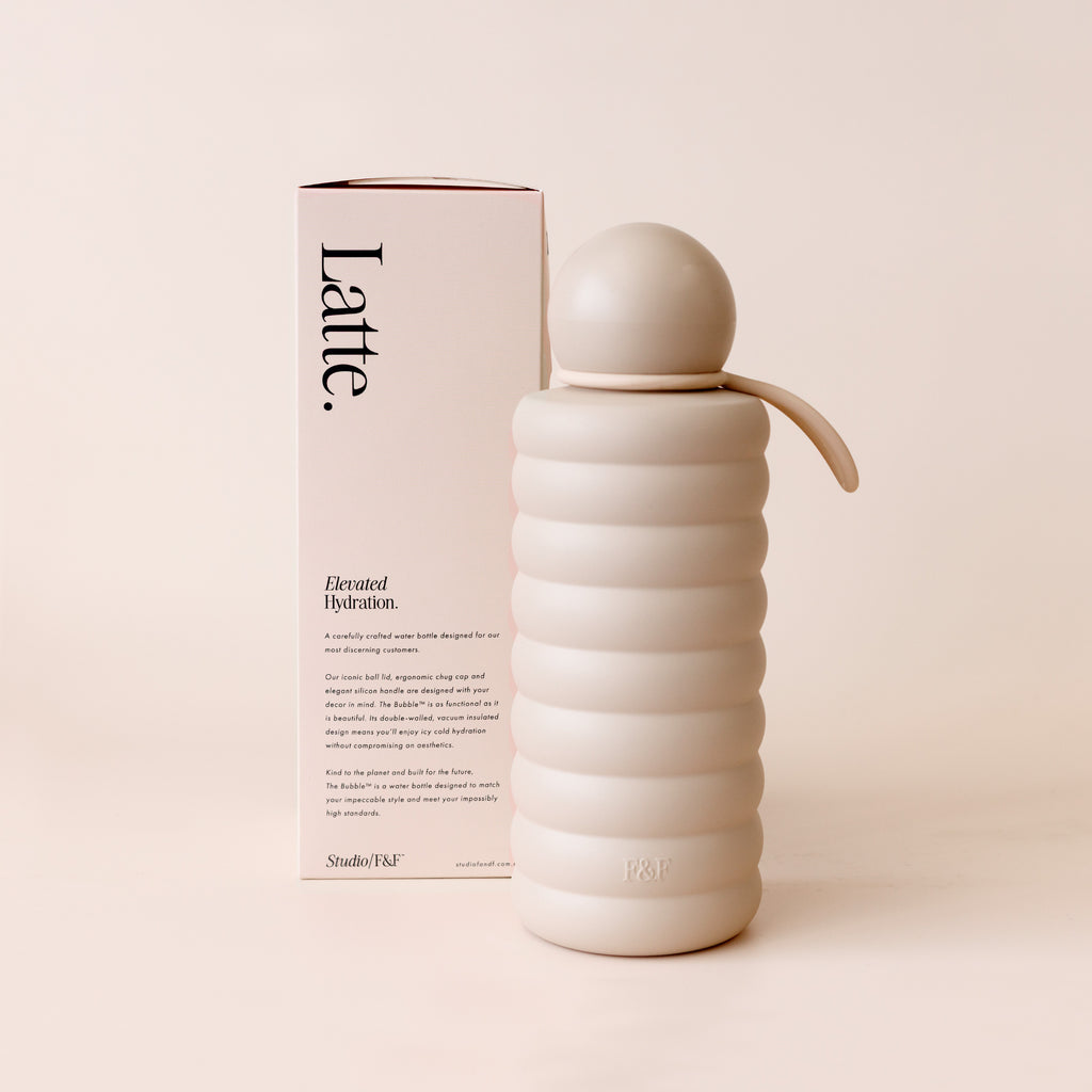 The Bubble Reusable Water Bottle 700ml - Latte - PRE-ORDER (LATE-APRIL)