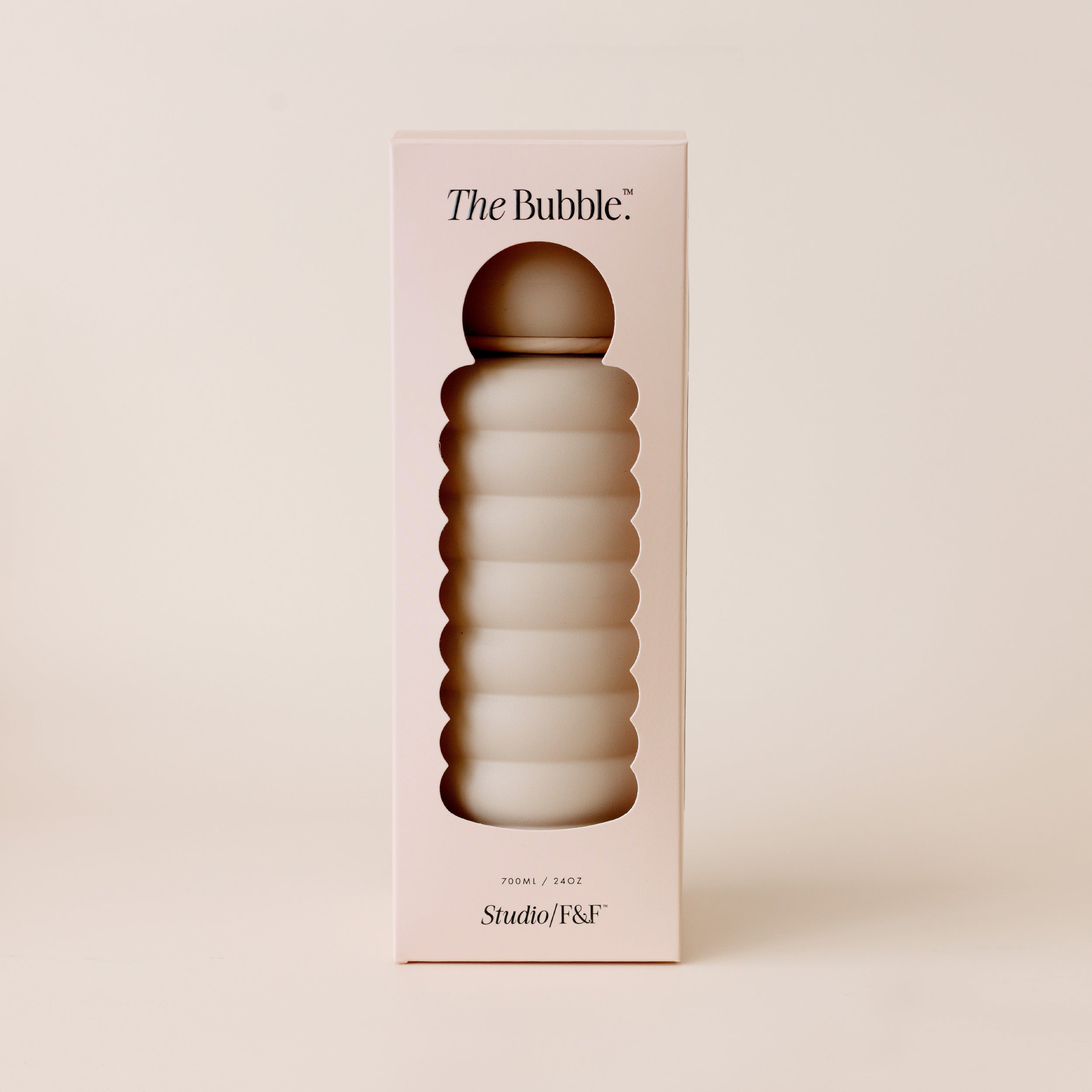 The Bubble Reusable Water Bottle 700ml - Latte - PRE-ORDER (LATE-APRIL)