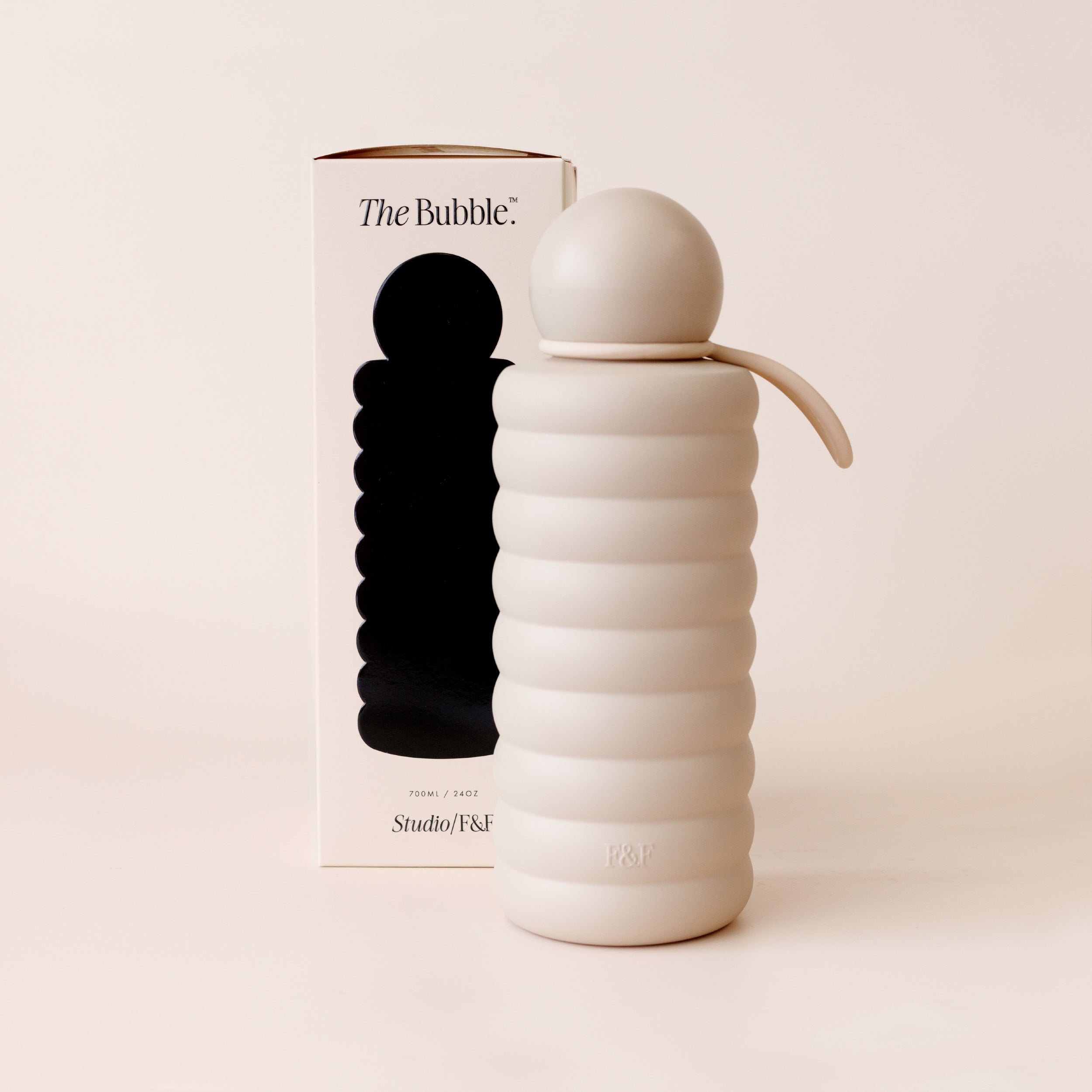 The Bubble Reusable Water Bottle 700ml - Latte - PRE-ORDER (LATE-APRIL)