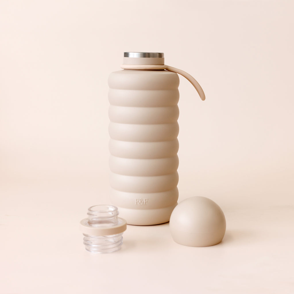 The Bubble Reusable Water Bottle 700ml - Latte - PRE-ORDER (LATE-APRIL)