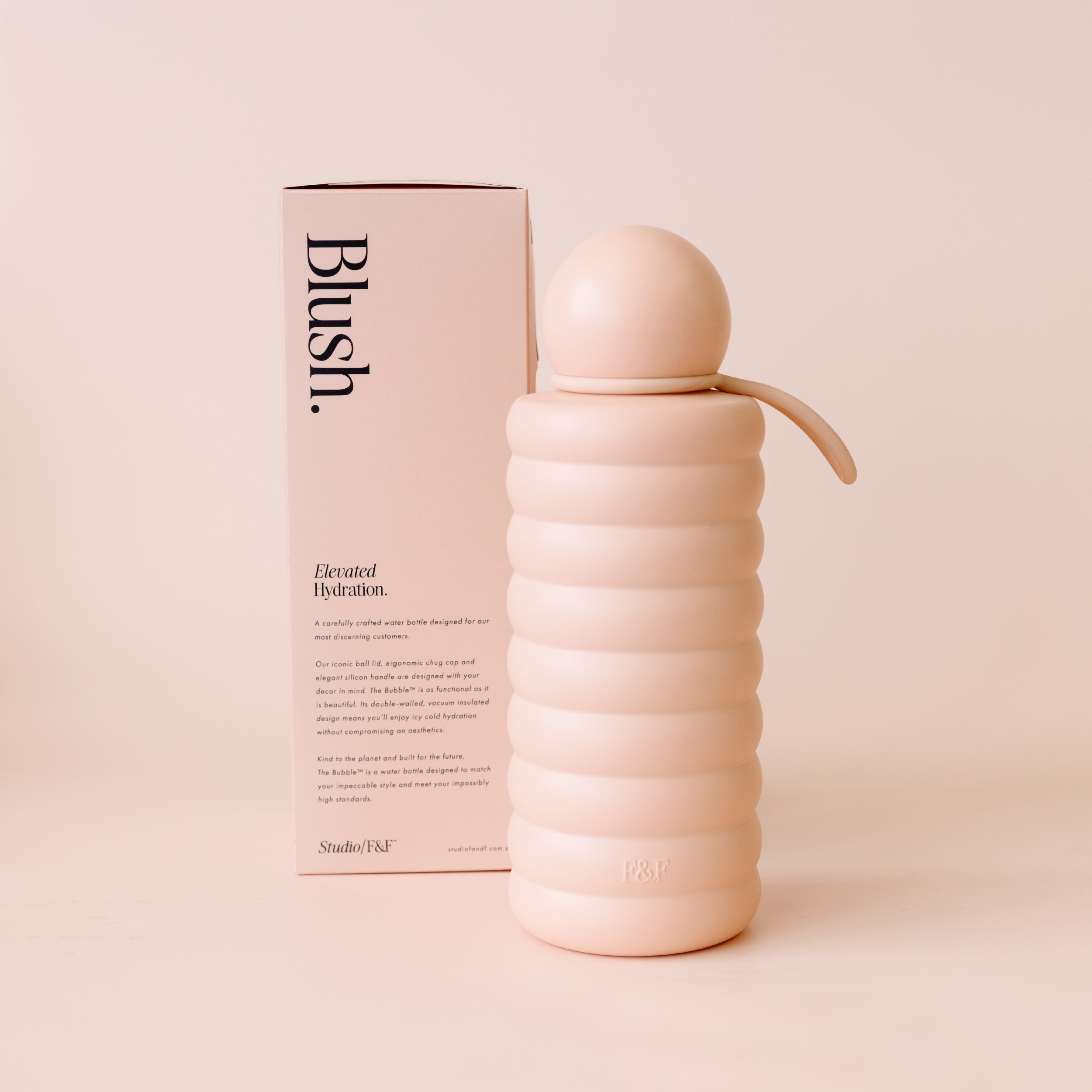 The Bubble Reusable Water Bottle 700ml - Blush - PRE-ORDER (MID-LATE APRIL)