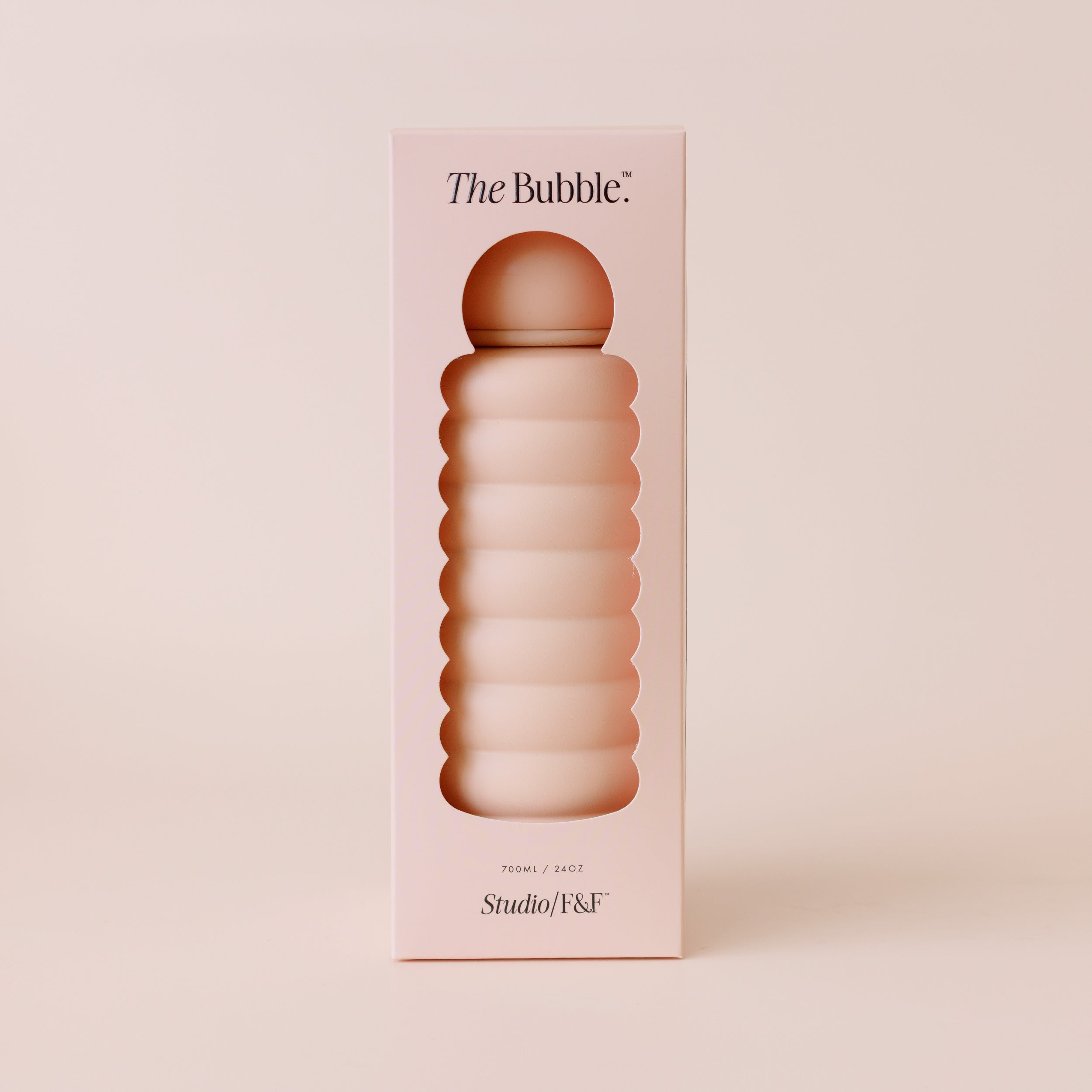 The Bubble Reusable Water Bottle 700ml - Blush - PRE-ORDER (LATE-APRIL)