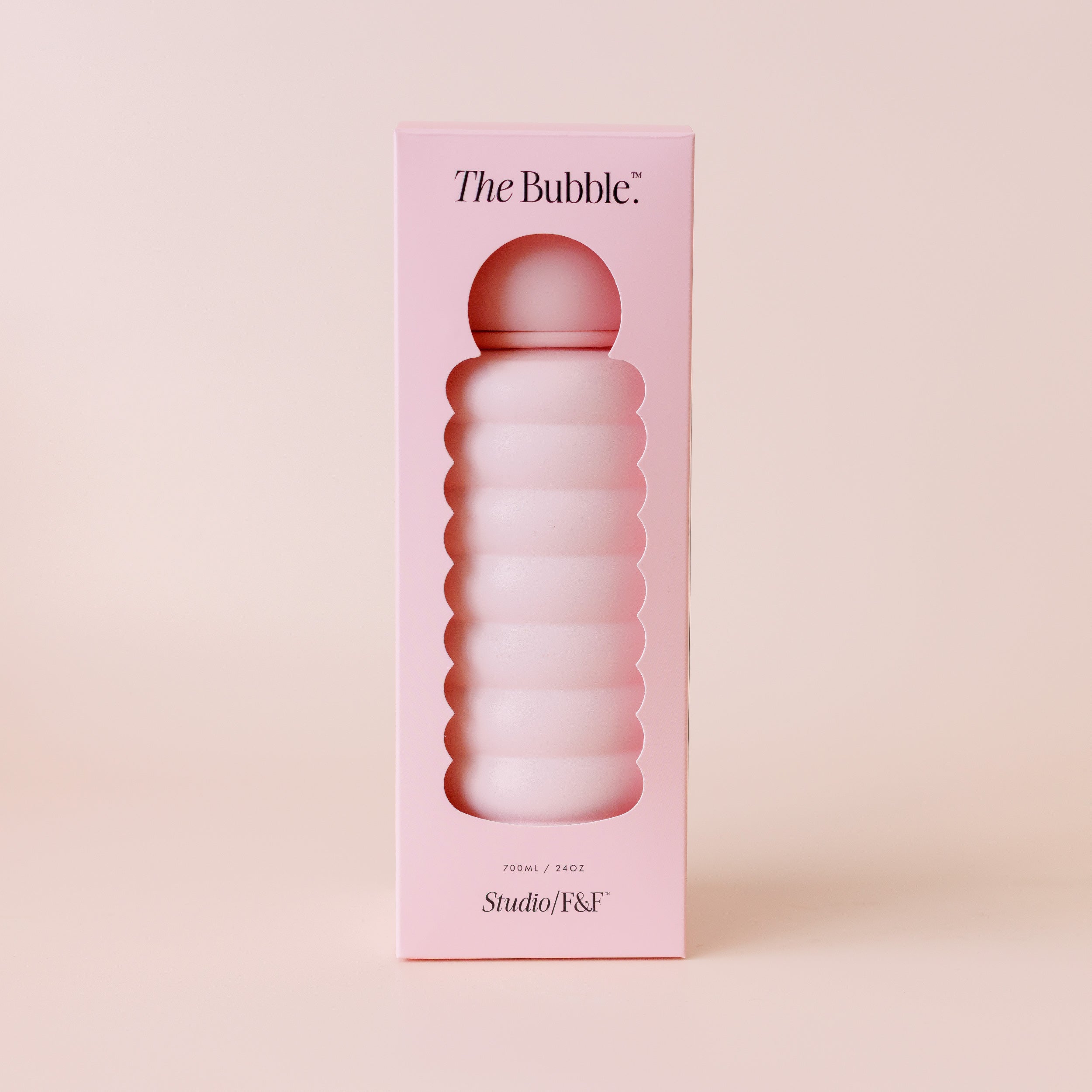 The Bubble Reusable Water Bottle 700ml - Ballet Pink - PRE-ORDER (LATE-APRIL)