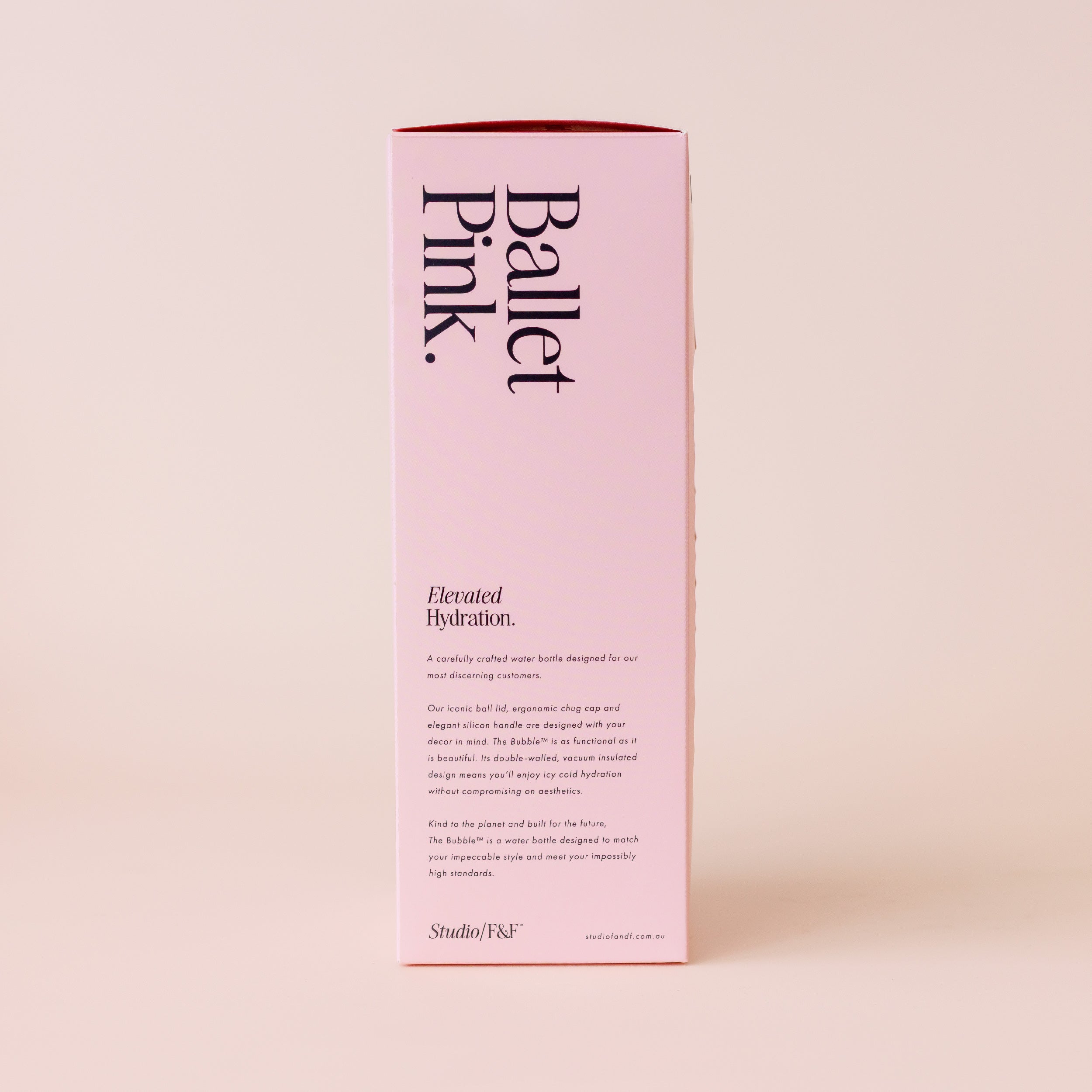 The Bubble Reusable Water Bottle 700ml - Ballet Pink - PRE-ORDER (LATE-APRIL)