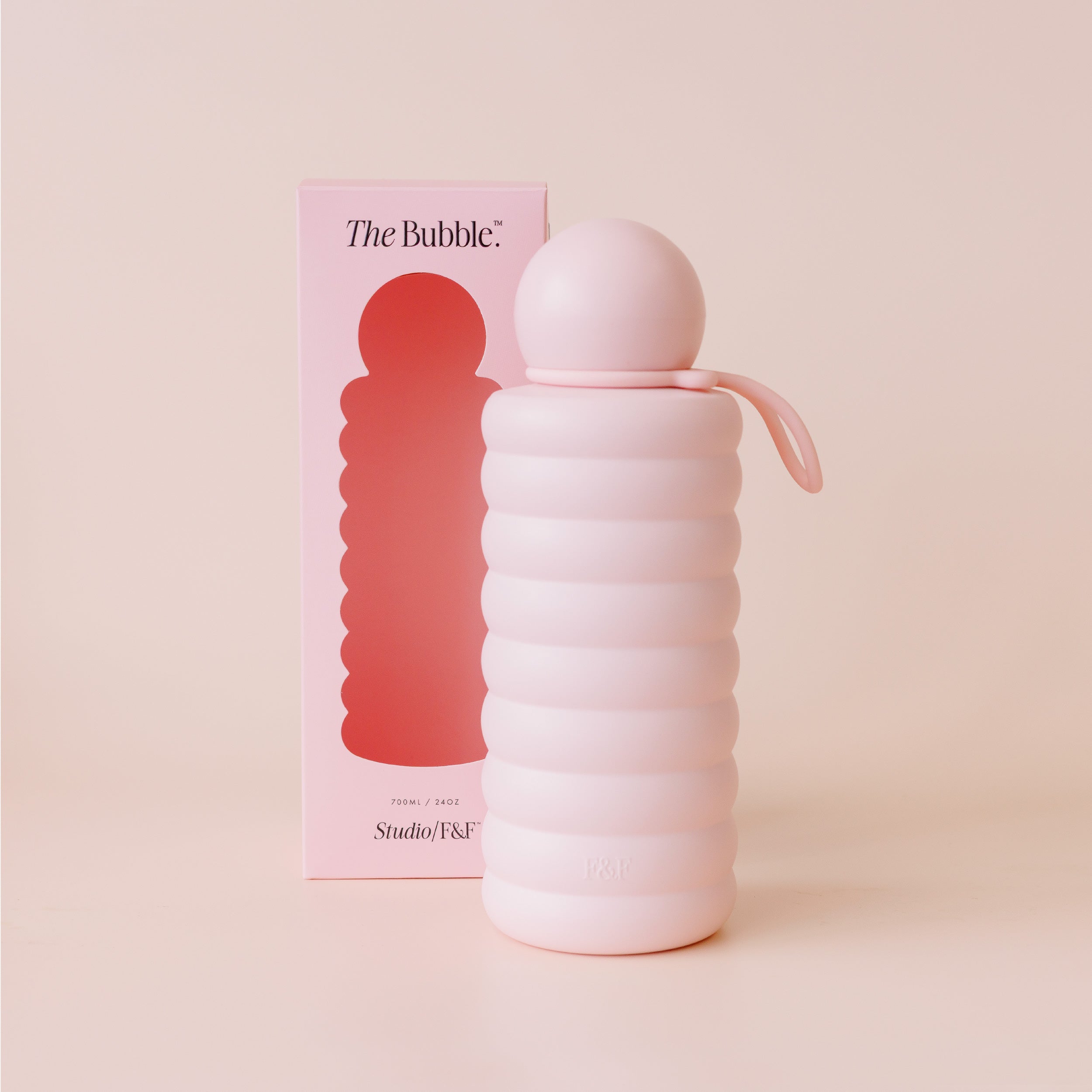 The Bubble Reusable Water Bottle 700ml - Ballet Pink - PRE-ORDER (LATE-APRIL)