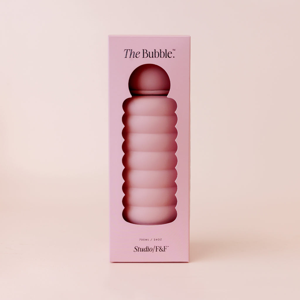 The Bubble Reusable Water Bottle 700ml - Dusty Rose - PRE-ORDER (LATE-APRIL)