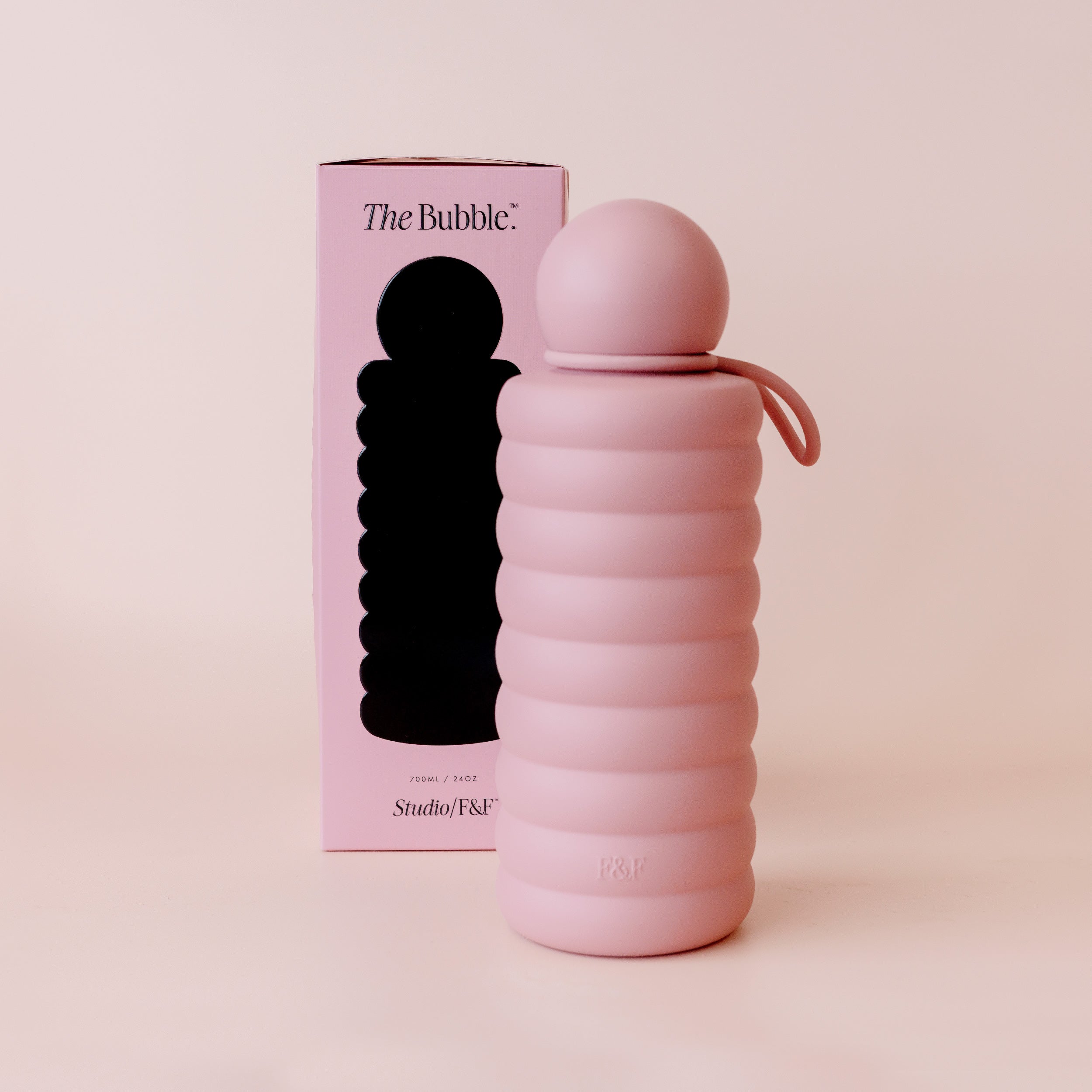 The Bubble Reusable Water Bottle 700ml - Dusty Rose - PRE-ORDER (LATE-APRIL)