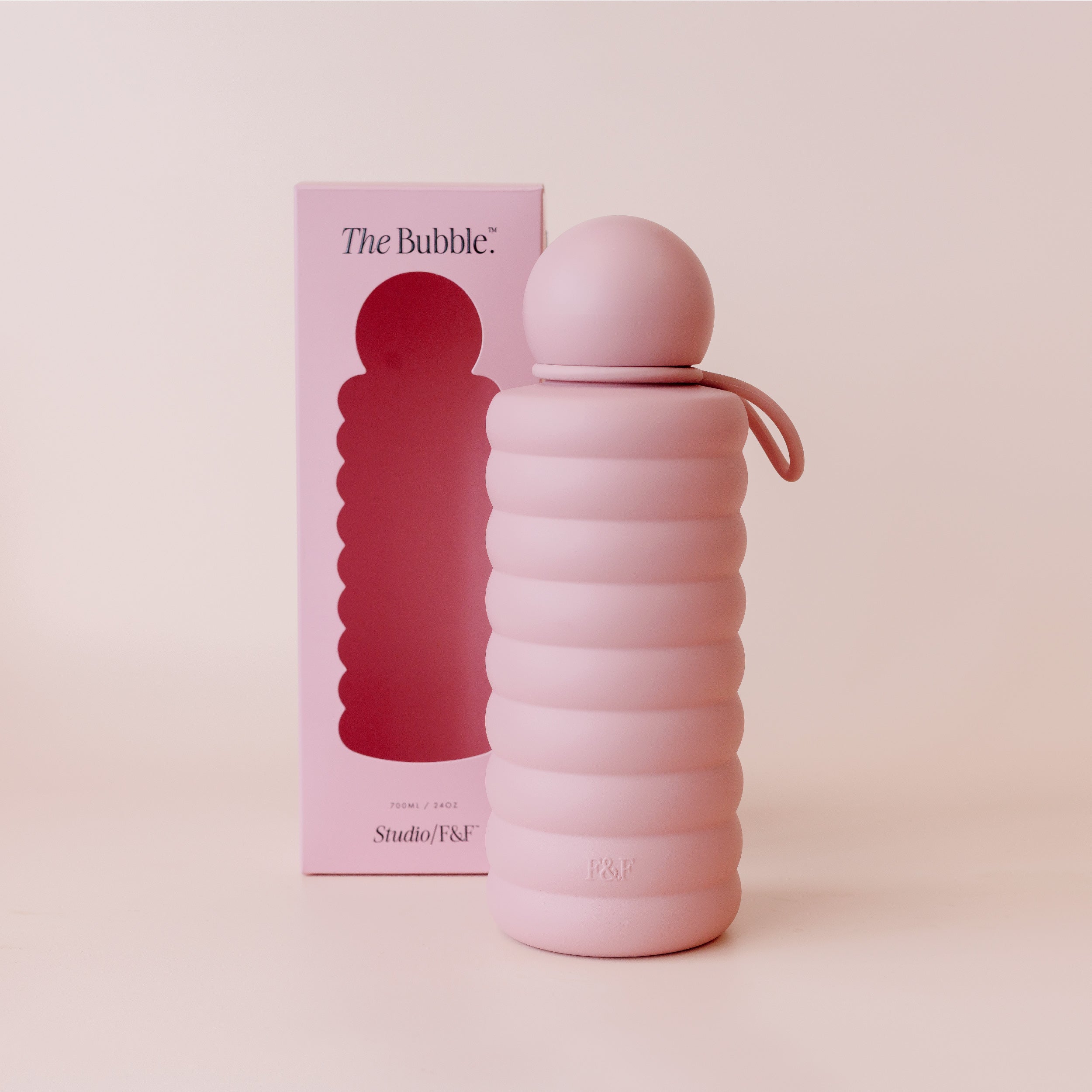 The Bubble Reusable Water Bottle 700ml - Dusty Rose - PRE-ORDER (LATE-APRIL)