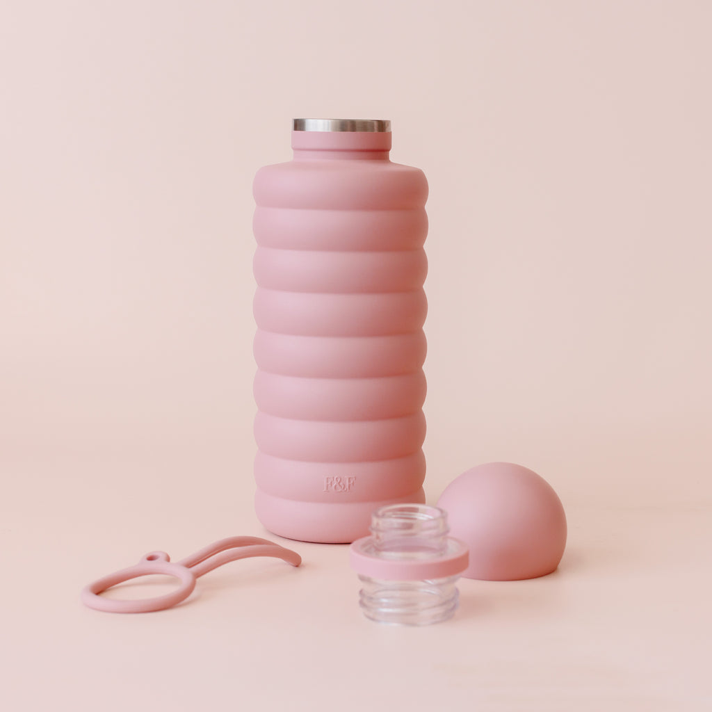 The Bubble Reusable Water Bottle 700ml - Dusty Rose - PRE-ORDER (LATE-APRIL)