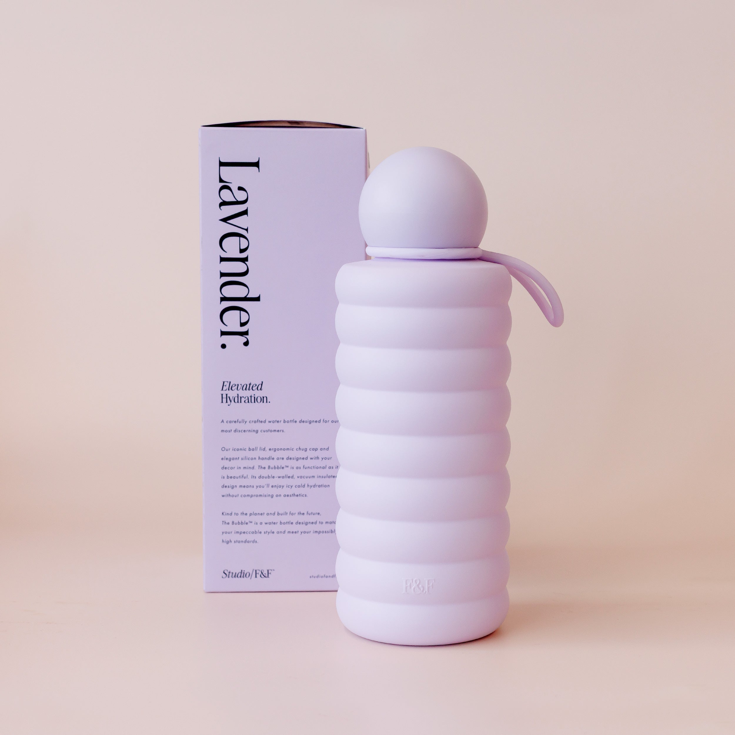 The Bubble Reusable Water Bottle 700ml - Lavender - PRE-ORDER (MID-LATE APRIL)