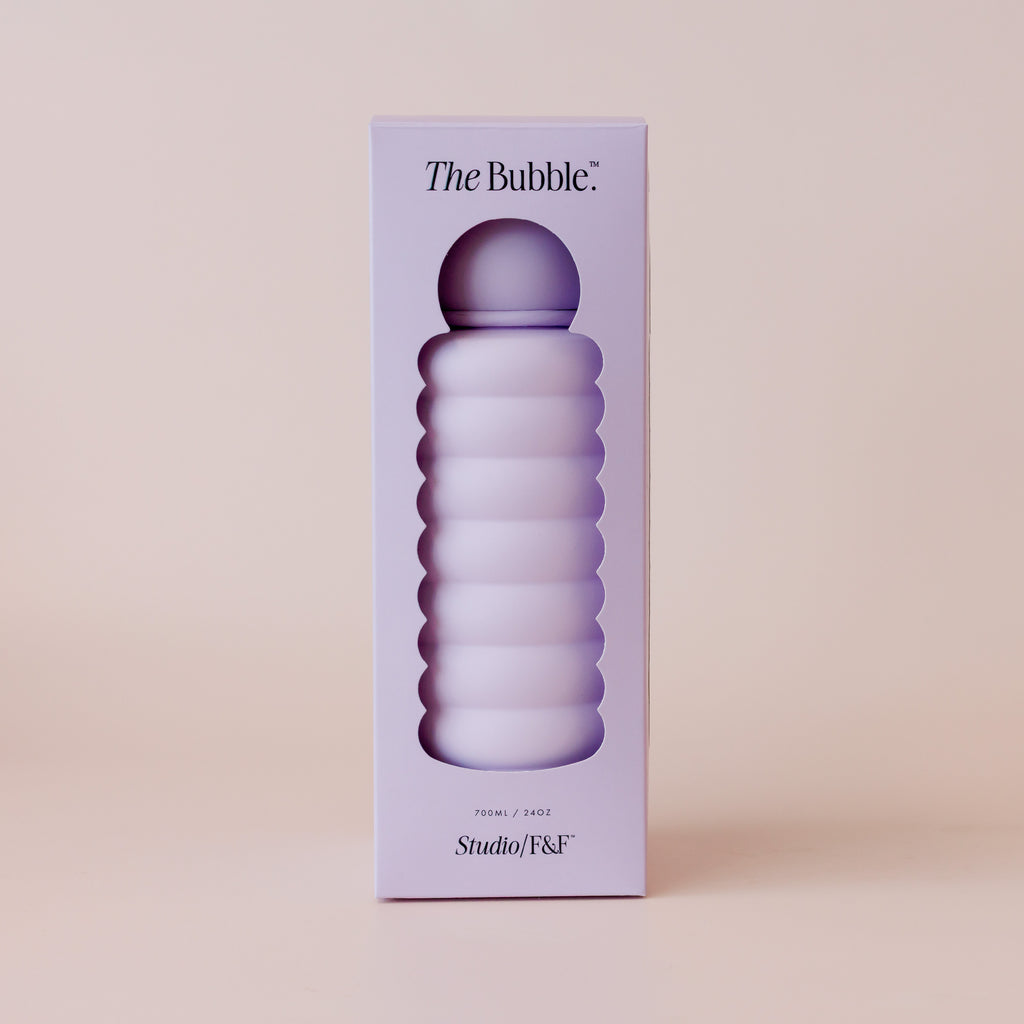 The Bubble Reusable Water Bottle 700ml - Lavender - PRE-ORDER (LATE-APRIL)