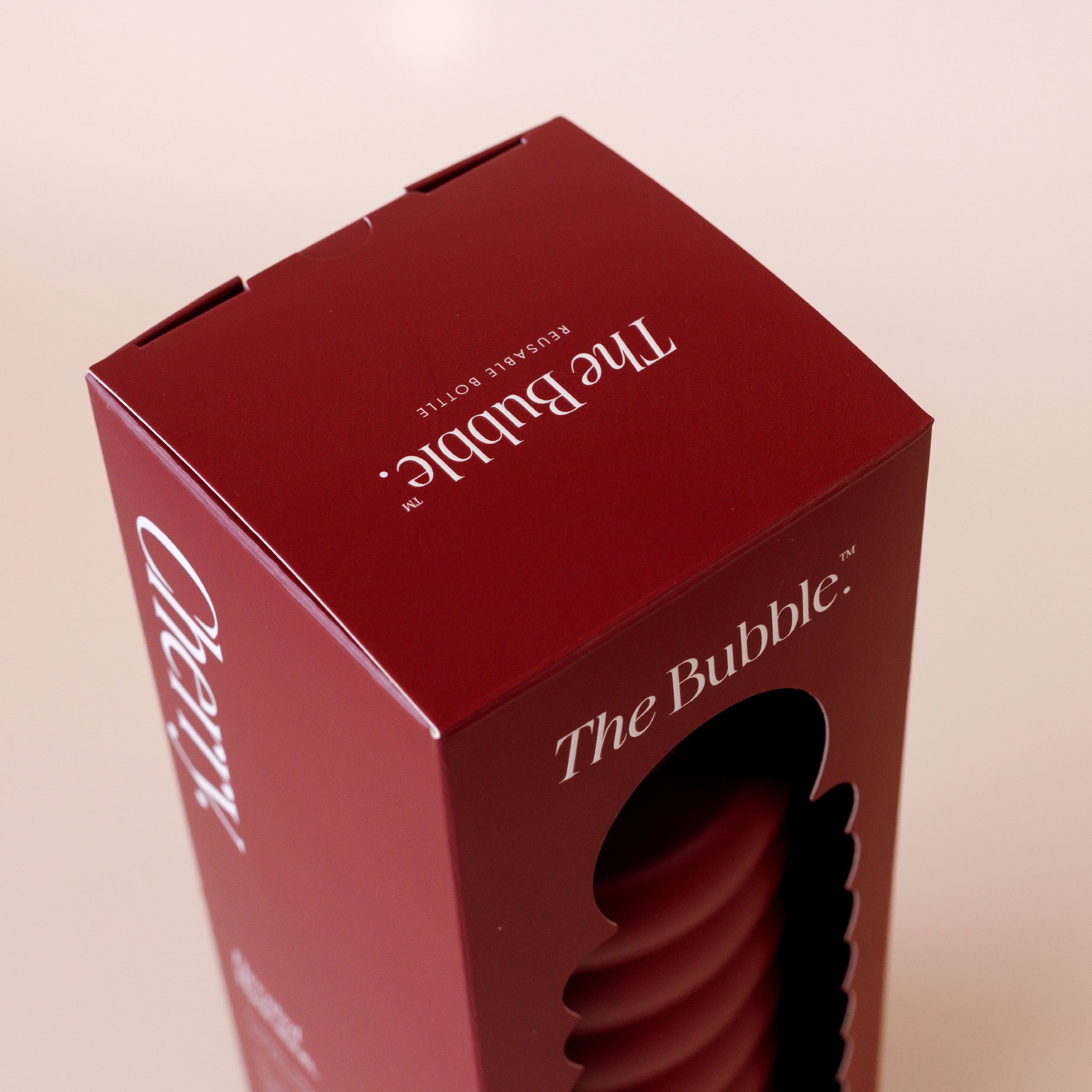 The Bubble Reusable Water Bottle 700ml - Cherry - PRE-ORDER (LATE-APRIL)