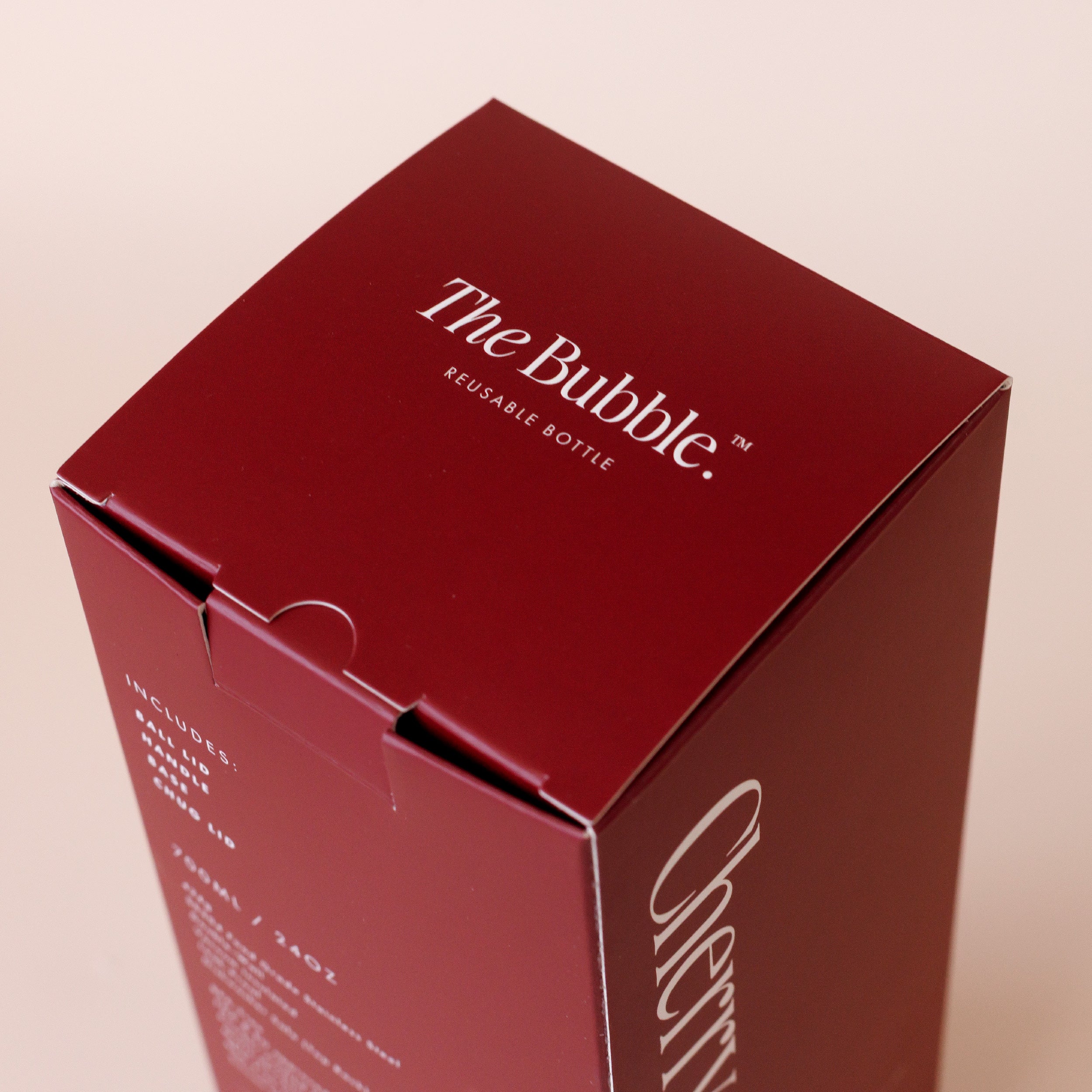 The Bubble Reusable Water Bottle 700ml - Cherry - PRE-ORDER (LATE-APRIL)