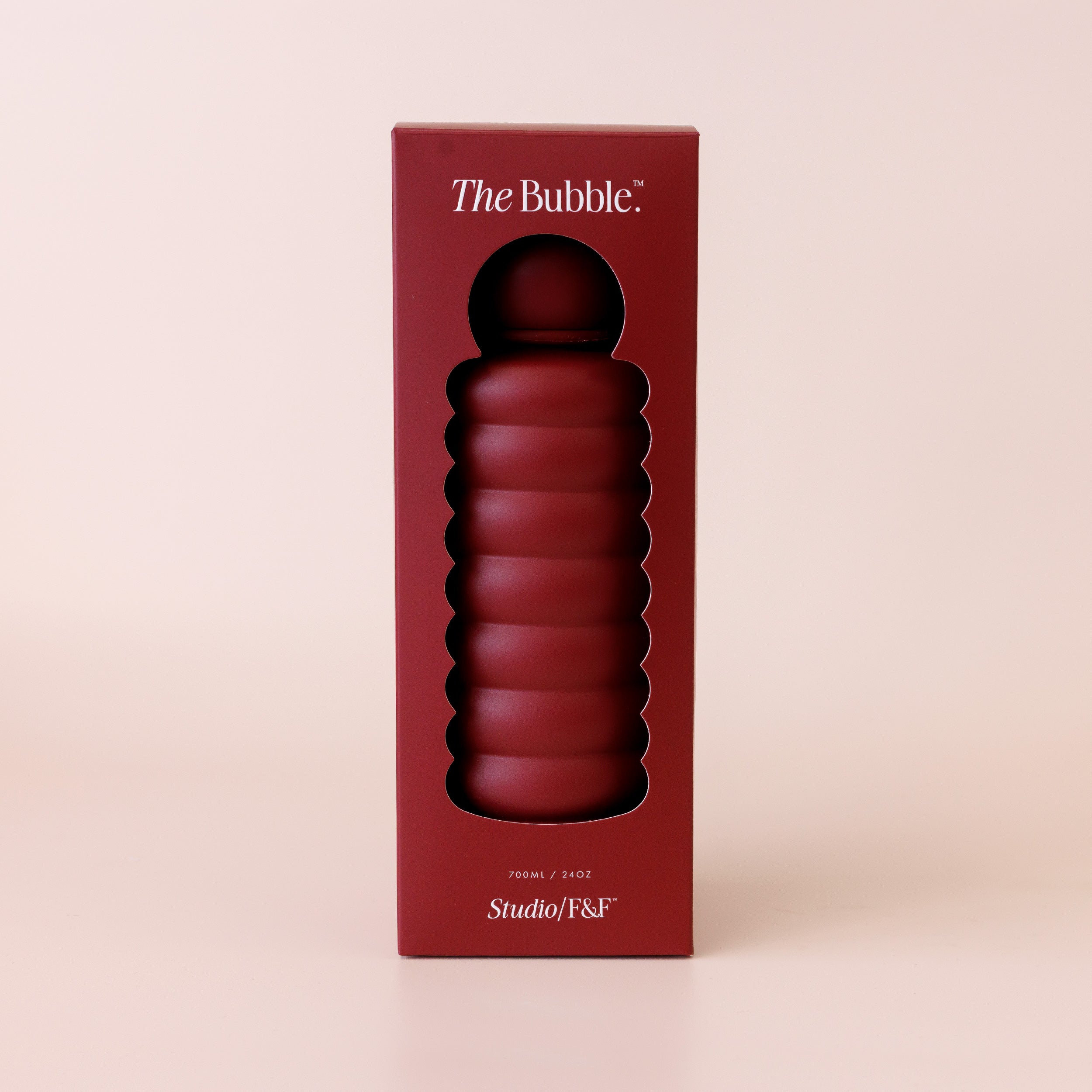 The Bubble Reusable Water Bottle 700ml - Cherry - PRE-ORDER (LATE-APRIL)