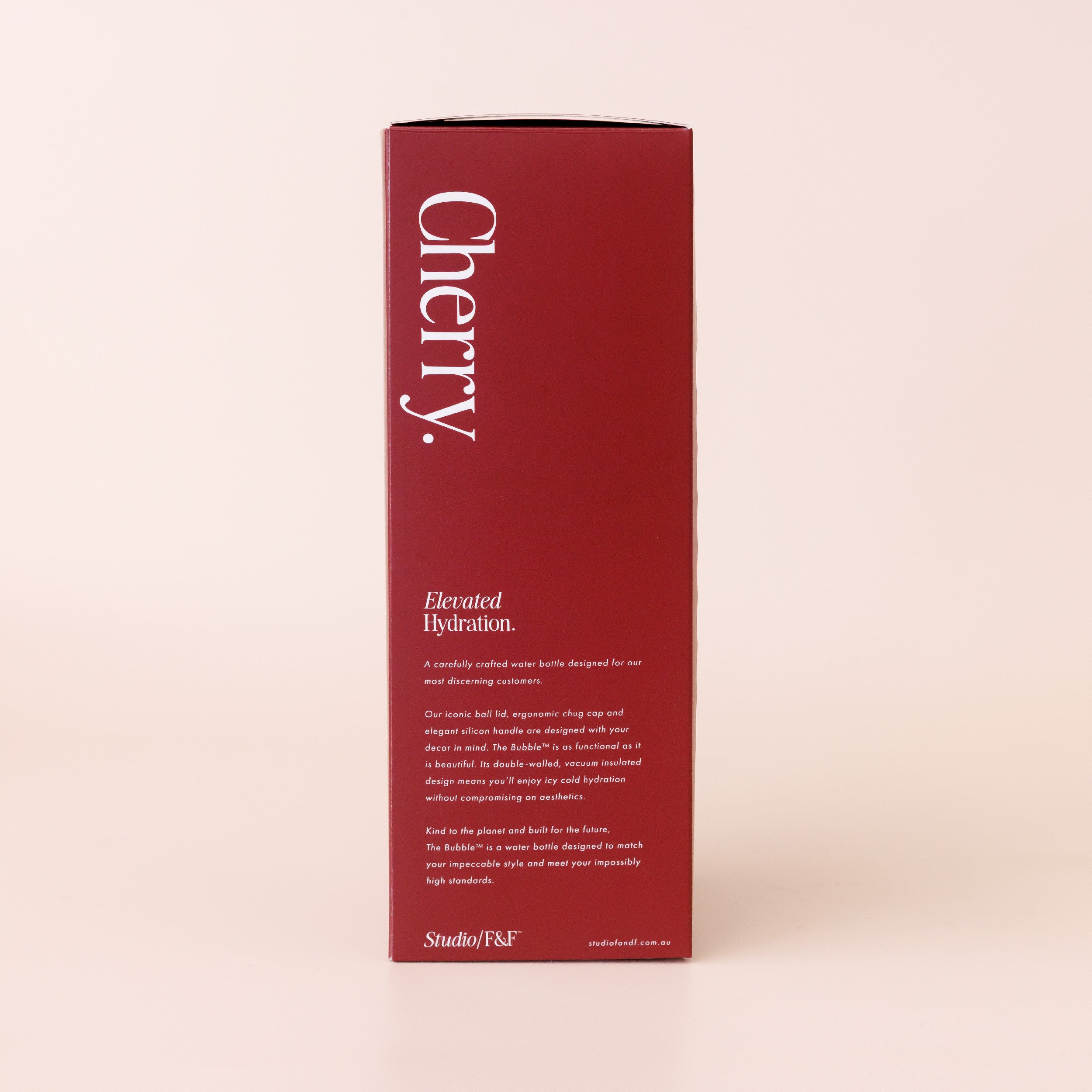 The Bubble Reusable Water Bottle 700ml - Cherry - PRE-ORDER (LATE-APRIL)