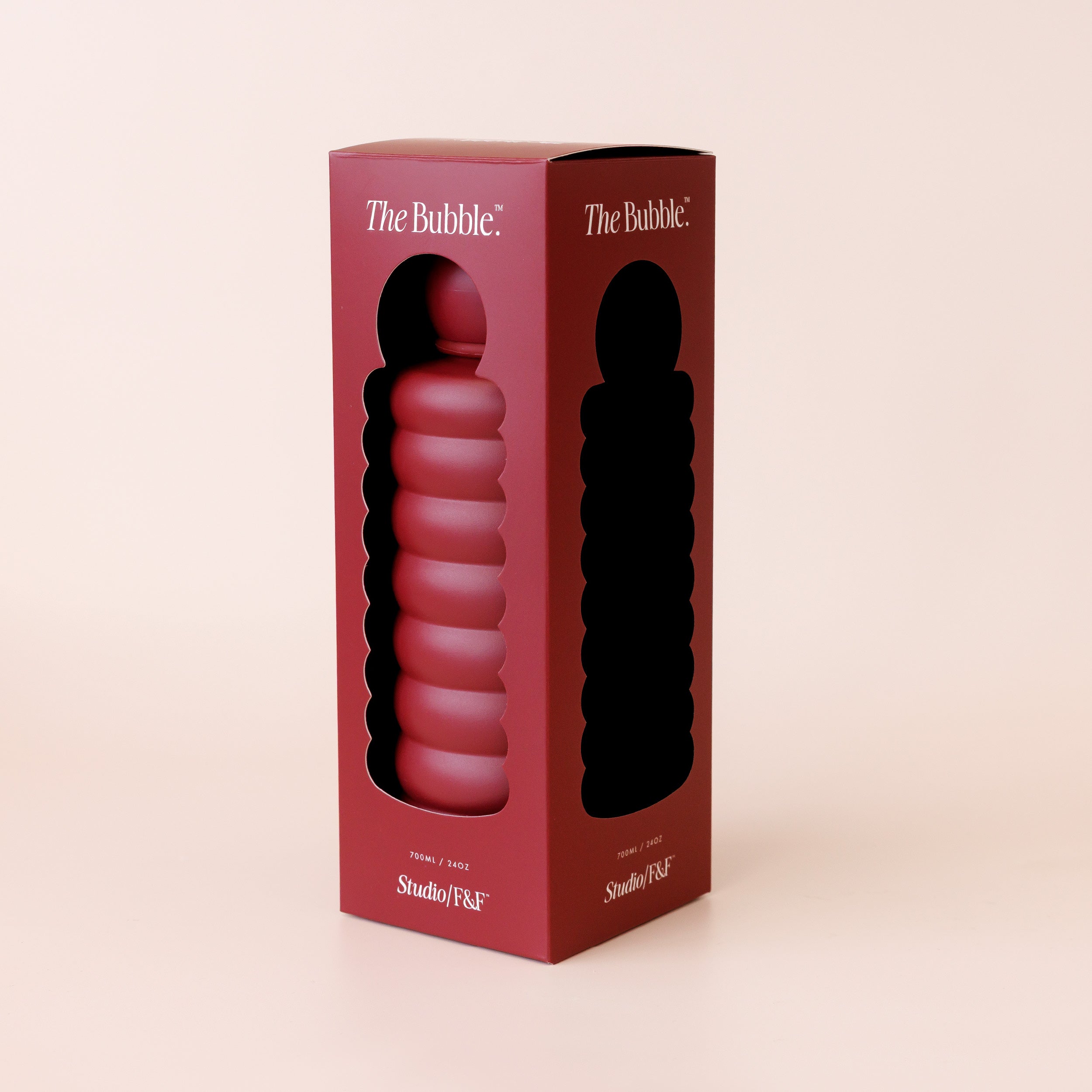 The Bubble Reusable Water Bottle 700ml - Cherry - PRE-ORDER (MID-LATE APRIL)