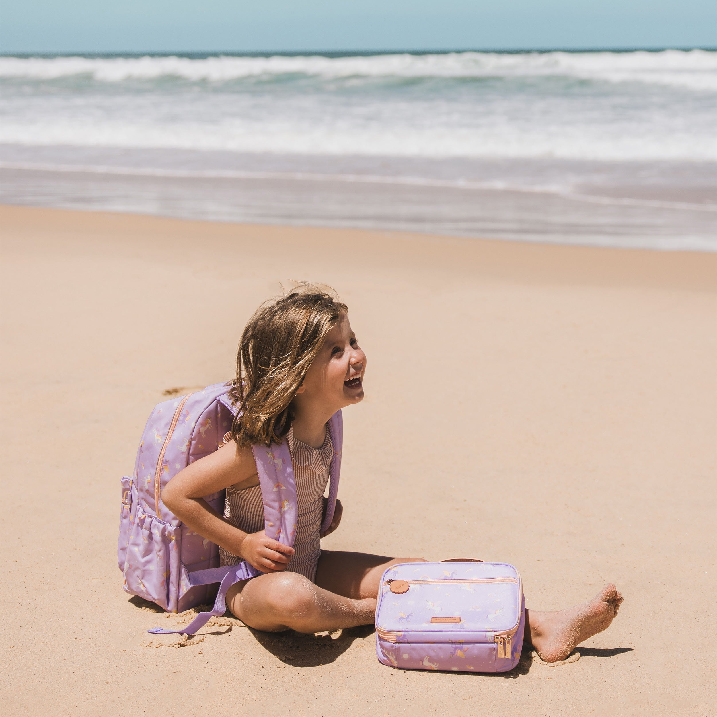 Unicorns Large Lunch Bag