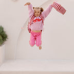 Burgundy Stripe Large Lunch Bag - PRE-ORDER (APRIL)