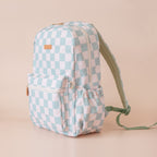 Sage Check Backpack