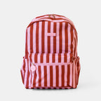 Burgundy Stripe Backpack