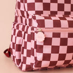 Cherry Check Backpack