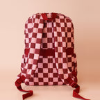 Cherry Check Backpack