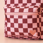 Cherry Check Backpack