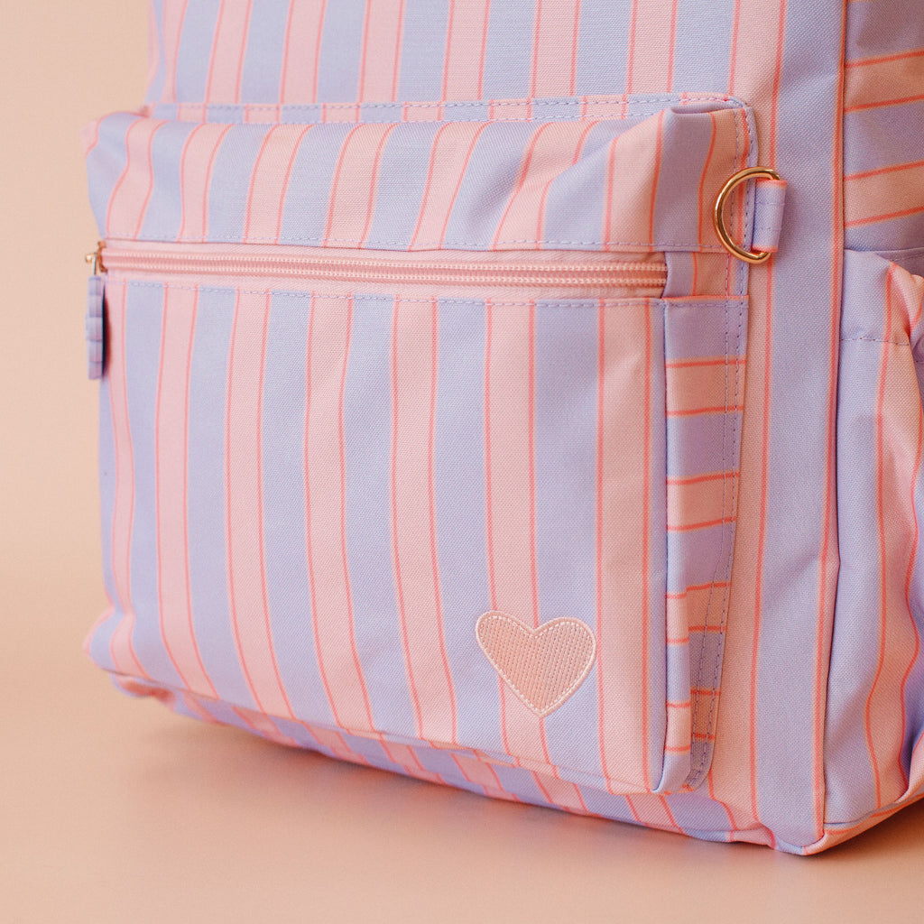Powder Stripe Backpack