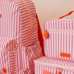 Strawberry Stripe Large Lunch Bag - PRE-ORDER (AUGUST)