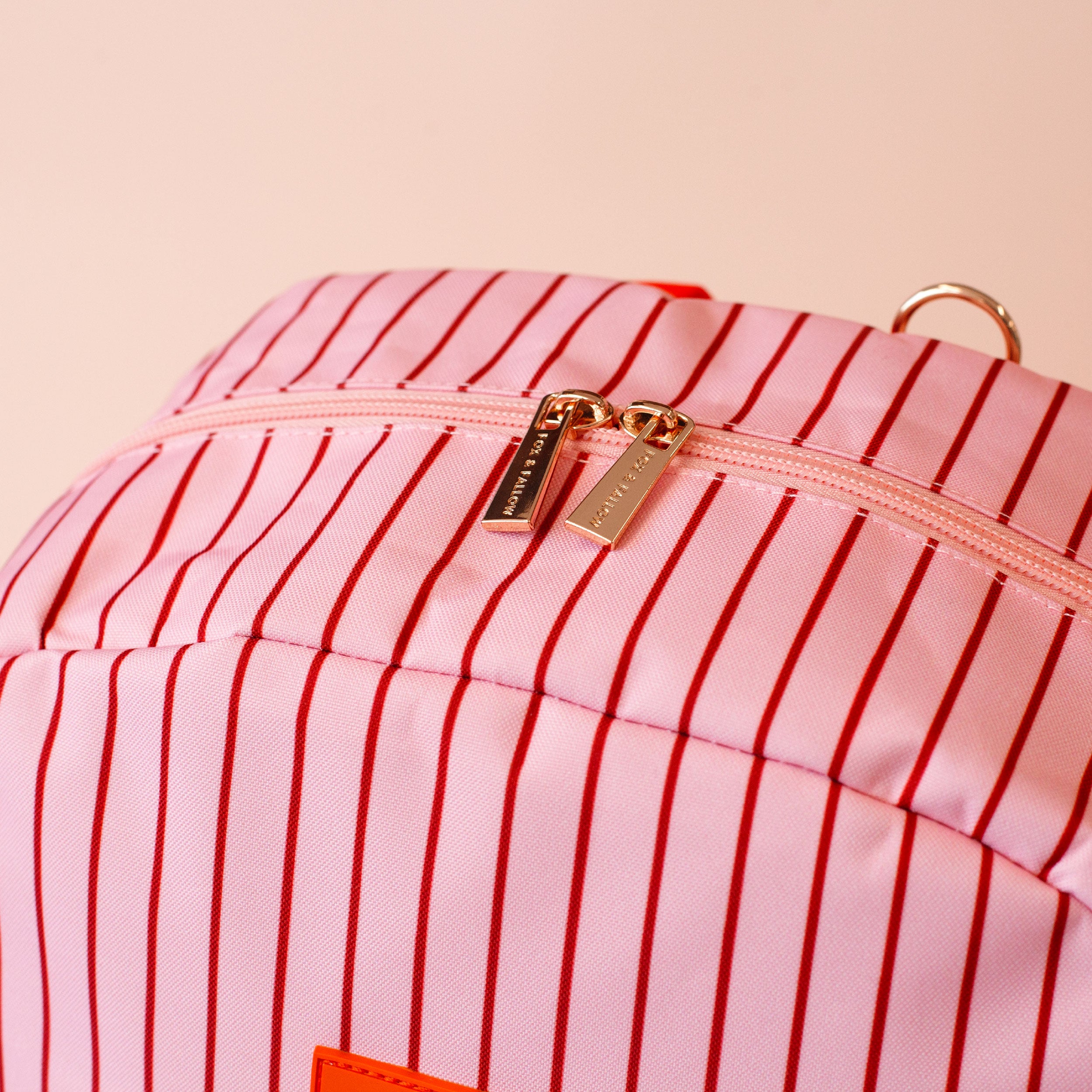 Strawberry Stripe Backpack - PRE-ORDER (JUNE)