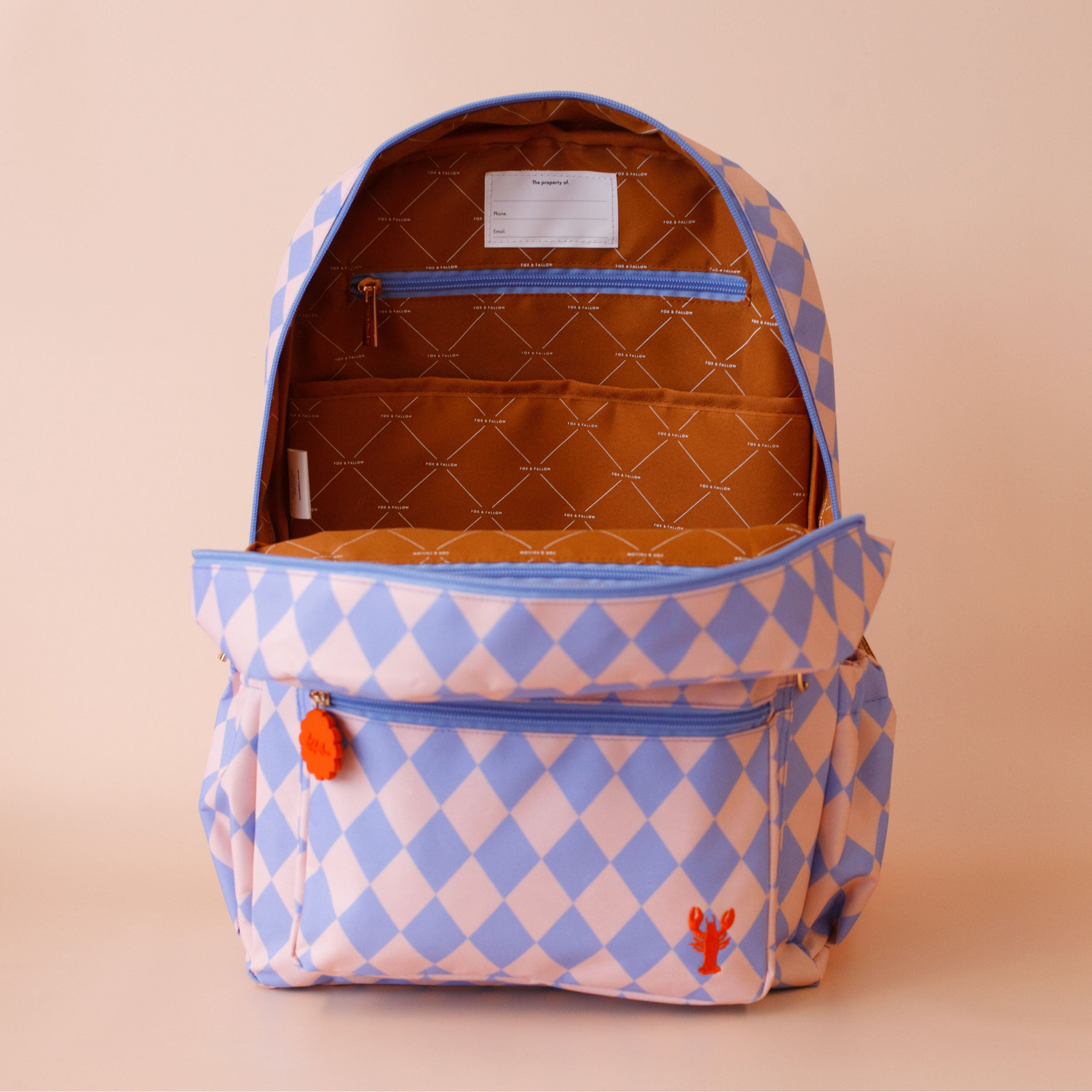 Blue Diamonds Backpack