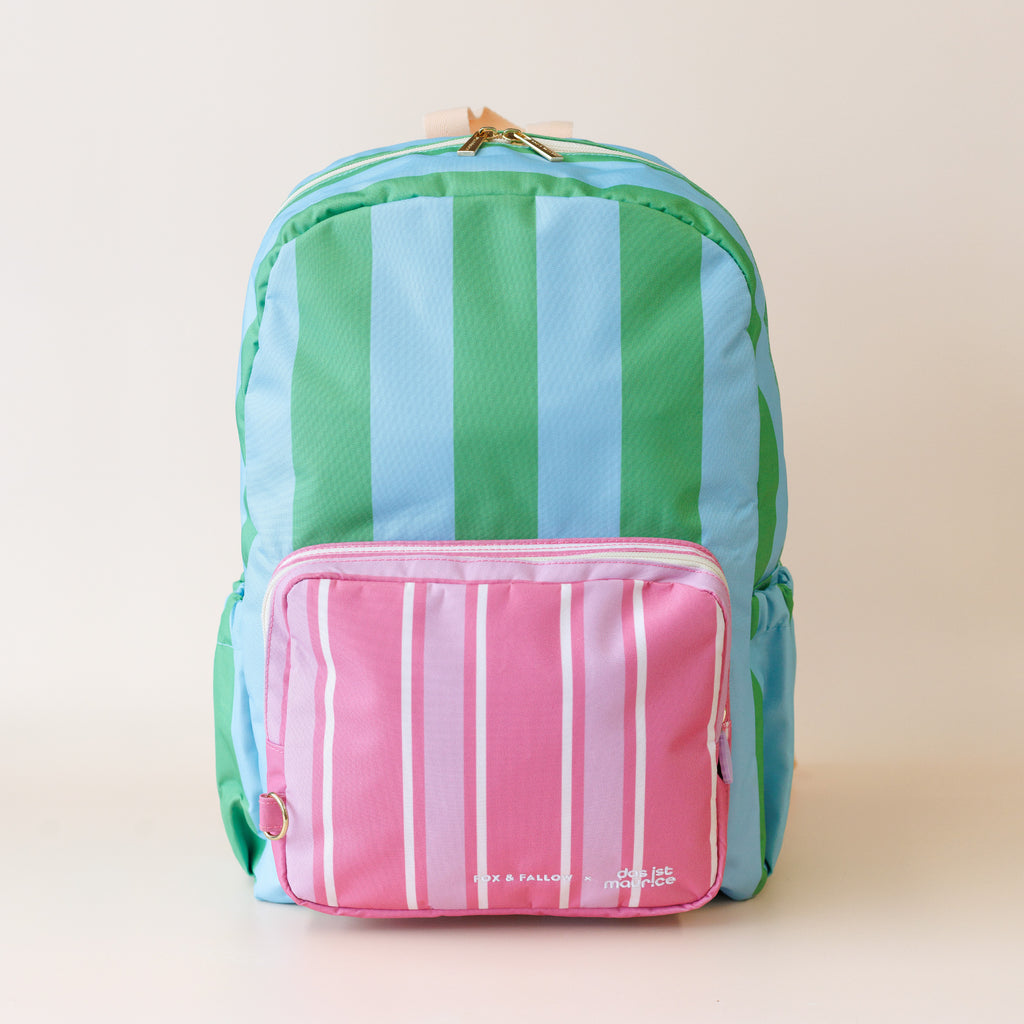 Fox & Fallow x Das Ist Maurice Stripes Junior Backpack - Medium 20L - PRE-ORDER (17 SEP)
