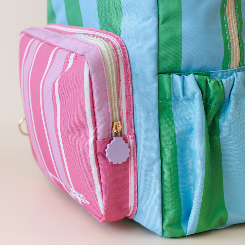 Fox & Fallow x Das Ist Maurice Stripes Junior Backpack - Medium 20L - PRE-ORDER (17 SEP)