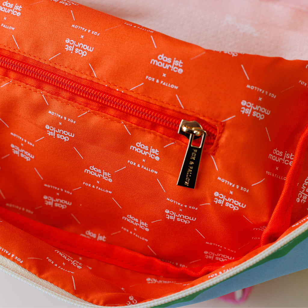 Fox & Fallow x Das Ist Maurice Stripes Junior Backpack - Medium 20L - PRE-ORDER (17 SEP)