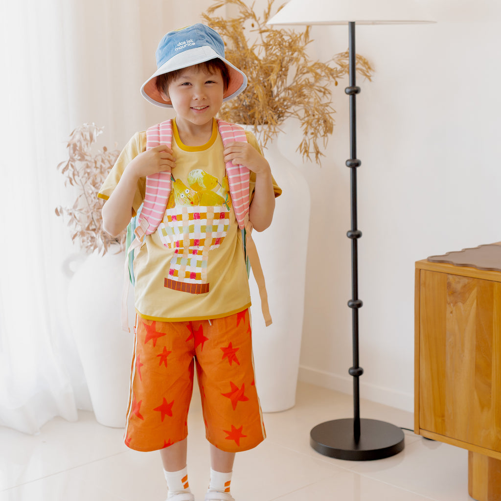 Fox & Fallow x Das Ist Maurice Stripes Junior Backpack - Medium 20L - PRE-ORDER (17 SEP)