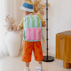 Fox & Fallow x Das Ist Maurice Stripes Junior Backpack - Medium 20L - PRE-ORDER (17 SEP)