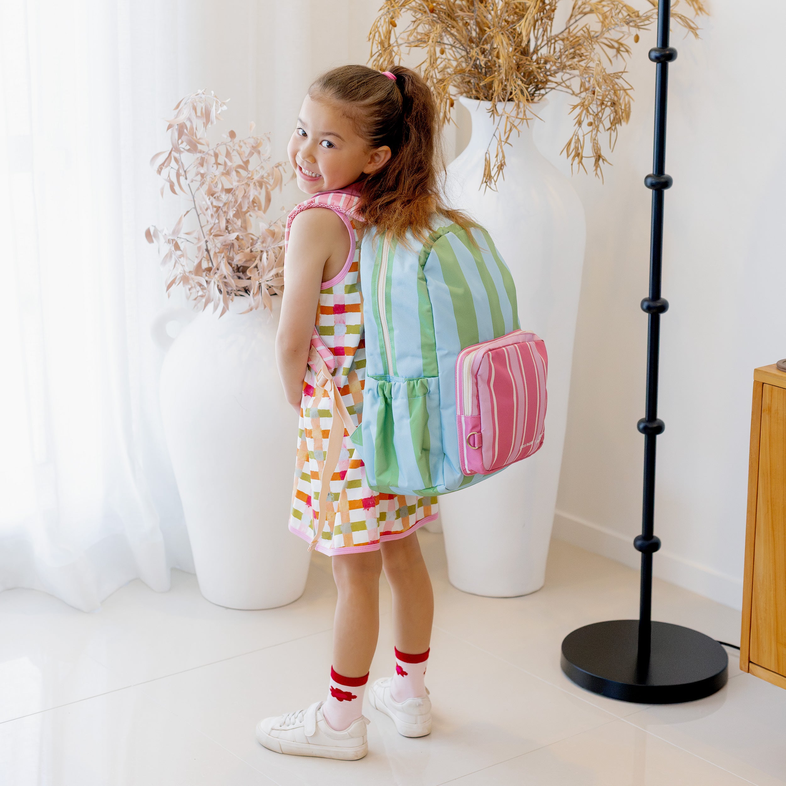 Fox & Fallow x Das Ist Maurice Stripes Junior Backpack - Medium 20L - PRE-ORDER (17 SEP)