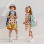 Fox & Fallow x Das Ist Maurice Stripes Junior Backpack - Medium 20L - PRE-ORDER (17 SEP)