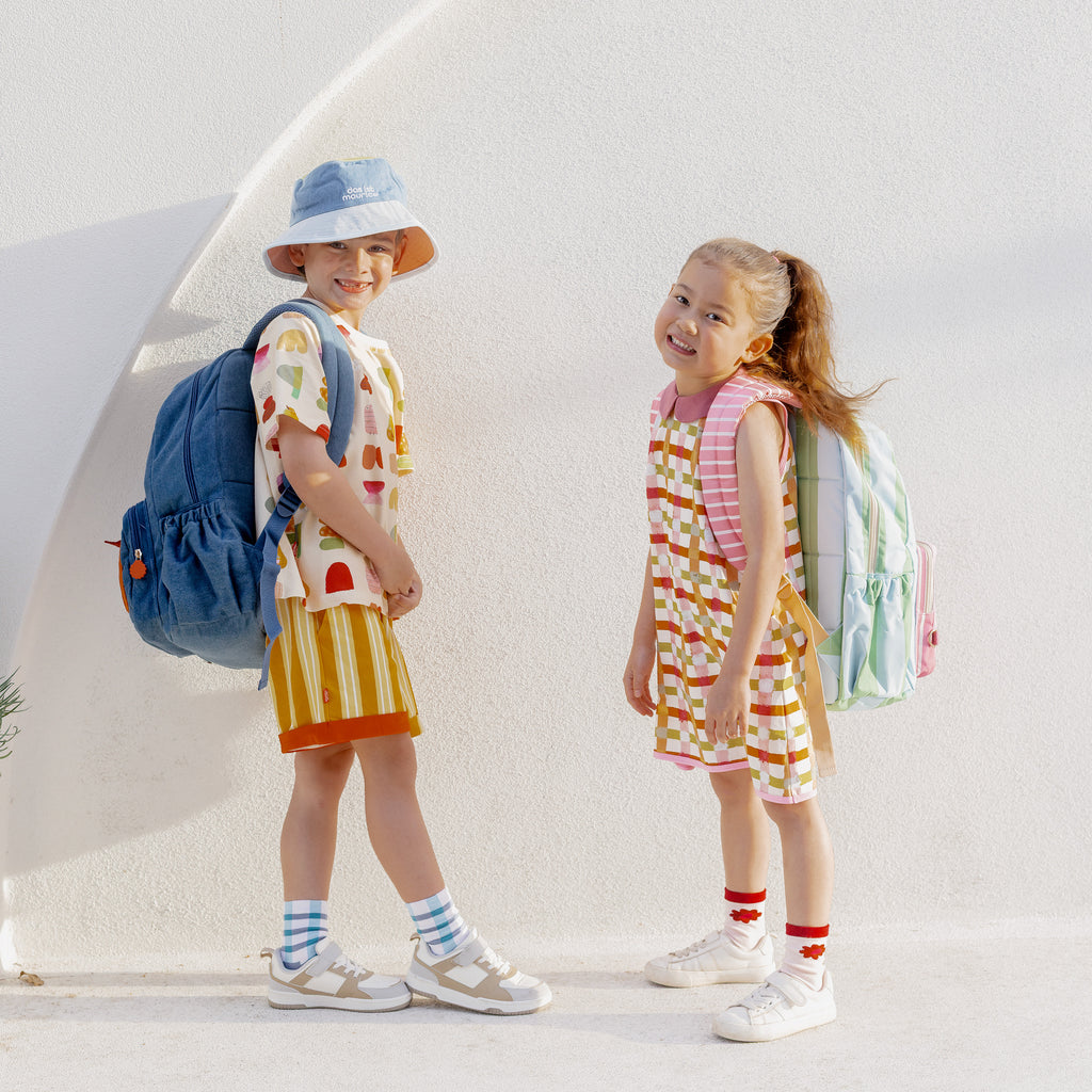 Fox & Fallow x Das Ist Maurice Denim Pocket Junior Backpack - Medium 20L - PRE-ORDER (17 SEP)