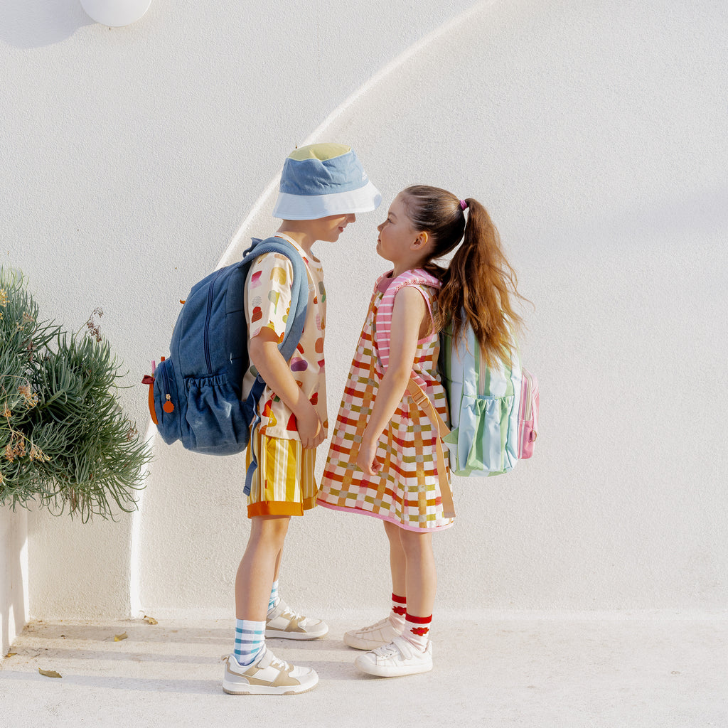 Fox & Fallow x Das Ist Maurice Denim Pocket Junior Backpack - Medium 20L - PRE-ORDER (17 SEP)