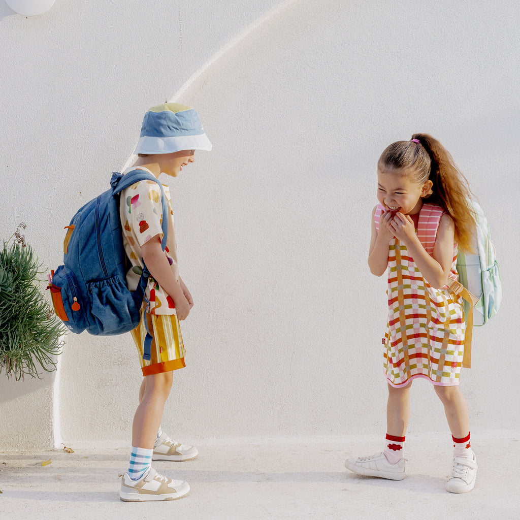 Fox & Fallow x Das Ist Maurice Denim Pocket Junior Backpack - Medium 20L - PRE-ORDER (17 SEP)