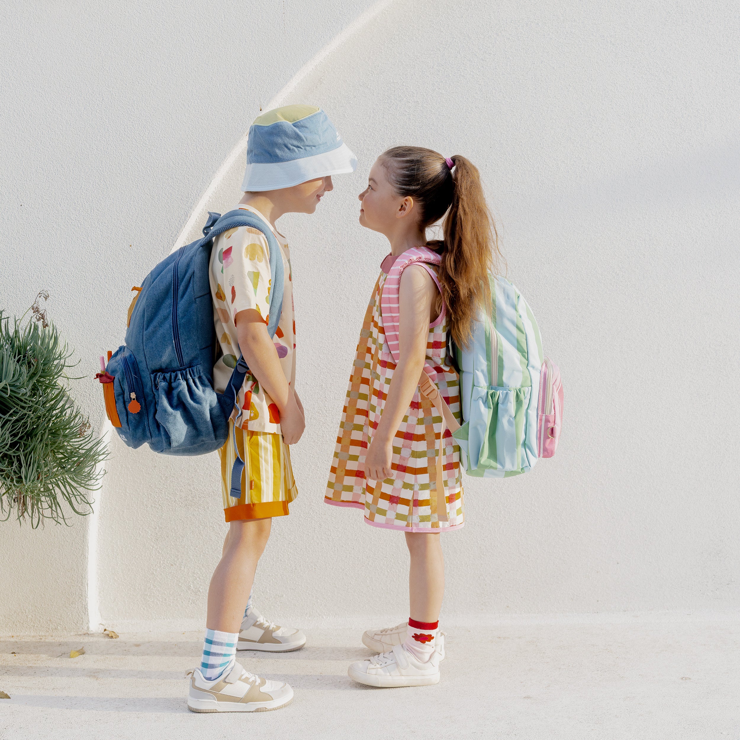 Fox & Fallow x Das Ist Maurice Stripes Junior Backpack - Medium 20L - PRE-ORDER (17 SEP)