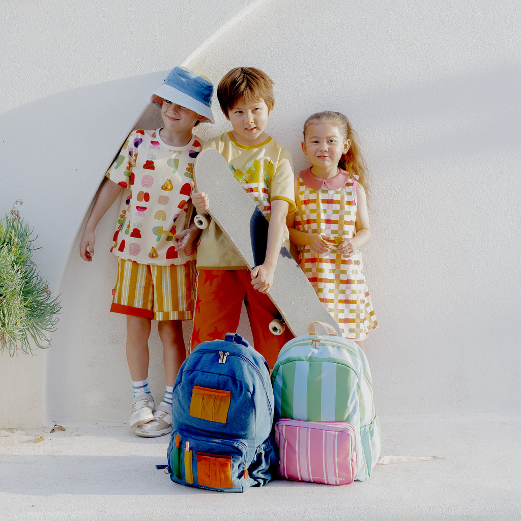 Fox & Fallow x Das Ist Maurice Denim Pocket Junior Backpack - Medium 20L - PRE-ORDER (17 SEP)