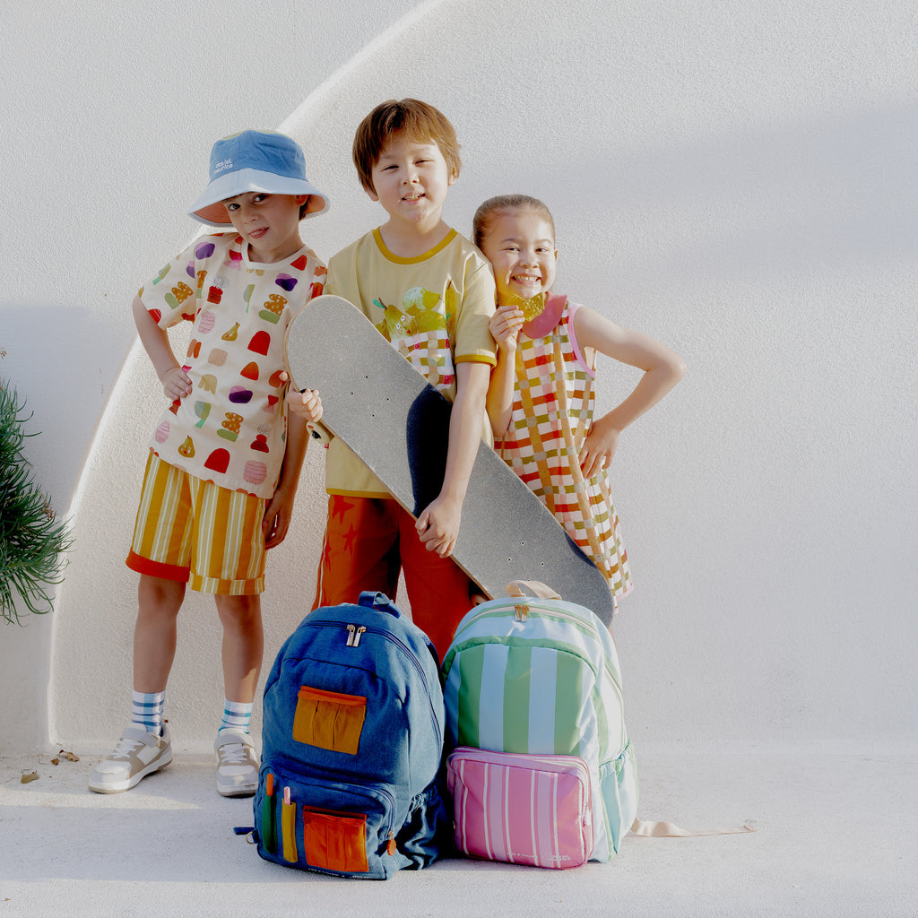 Fox & Fallow x Das Ist Maurice Denim Pocket Junior Backpack - Medium 20L - PRE-ORDER (17 SEP)