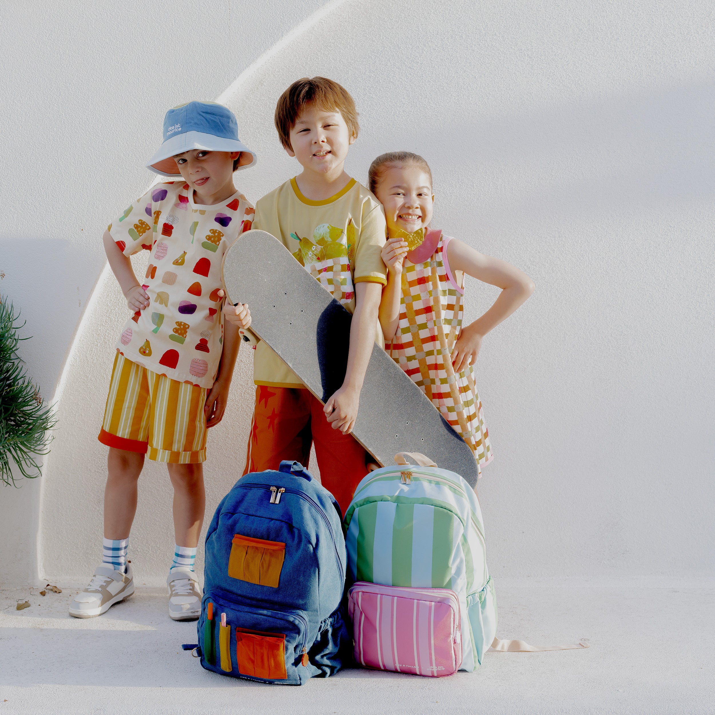Fox & Fallow x Das Ist Maurice Denim Pocket Junior Backpack - Medium 20L - PRE-ORDER (17 SEP)