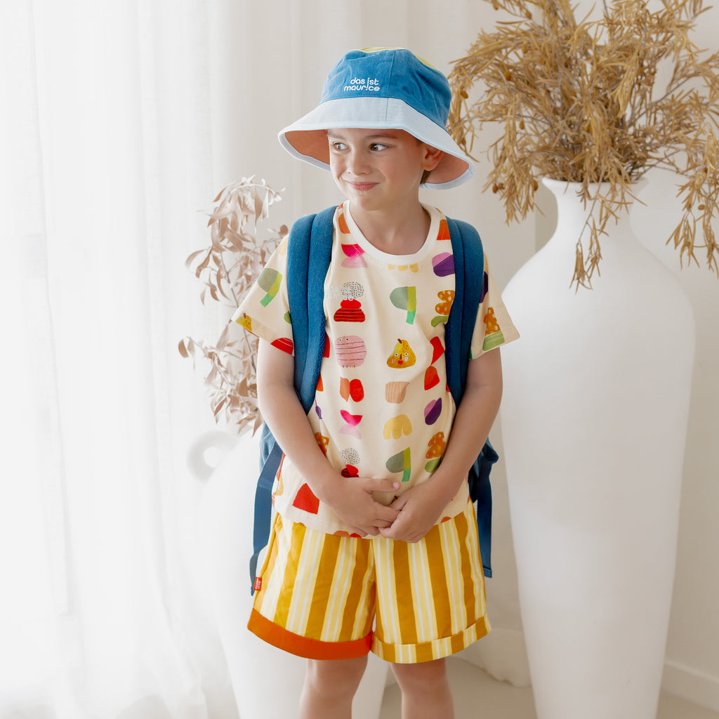 Fox & Fallow x Das Ist Maurice Denim Pocket Junior Backpack - Medium 20L - PRE-ORDER (17 SEP)